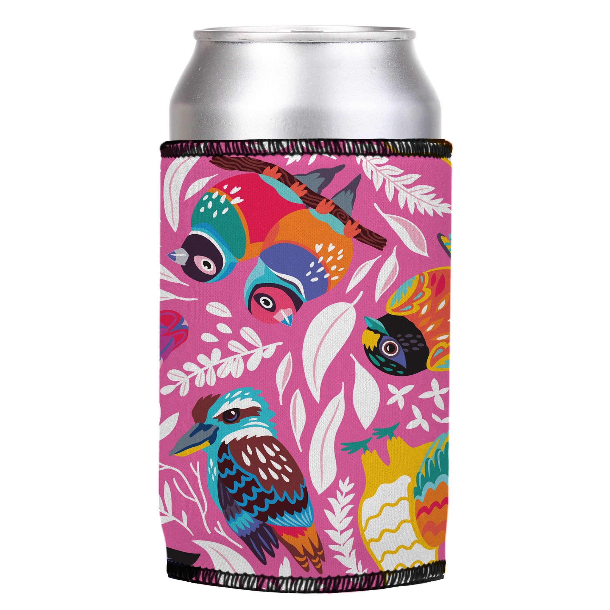 Stubbyz Aussie Birds Stubby Cooler