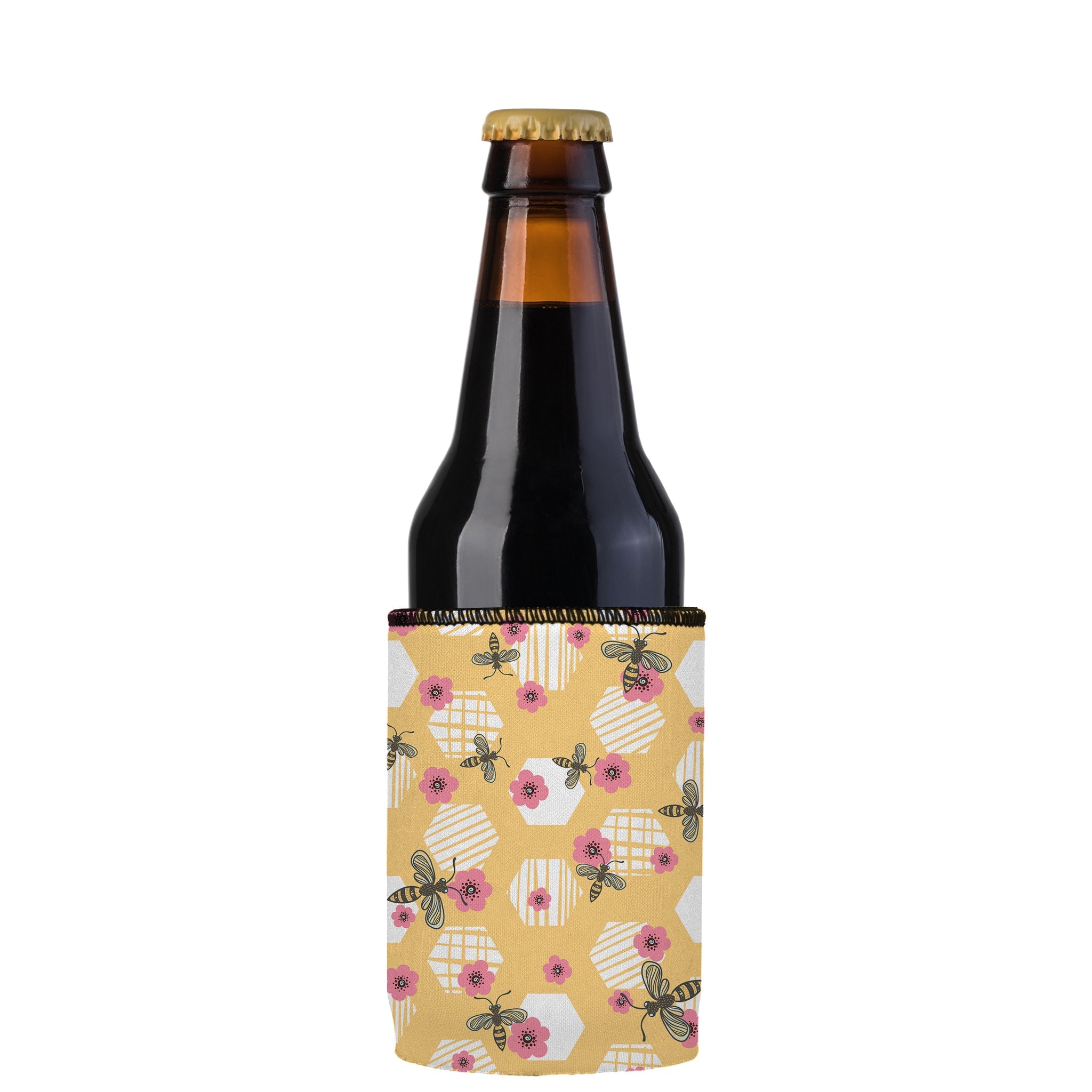 Stubbyz Honey Bee Stubby Cooler 2-Pack