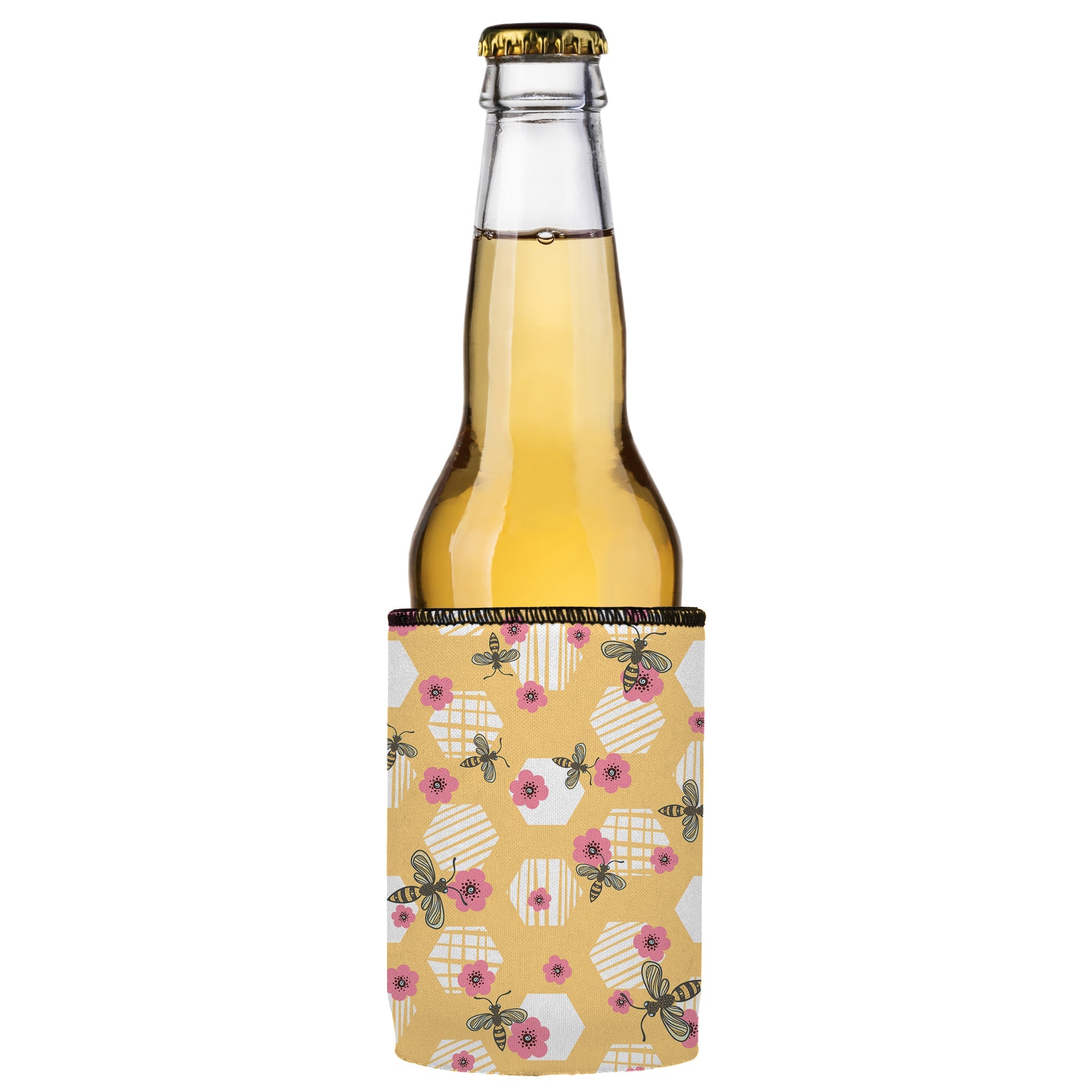 Stubbyz Honey Bee Stubby Cooler 2-Pack