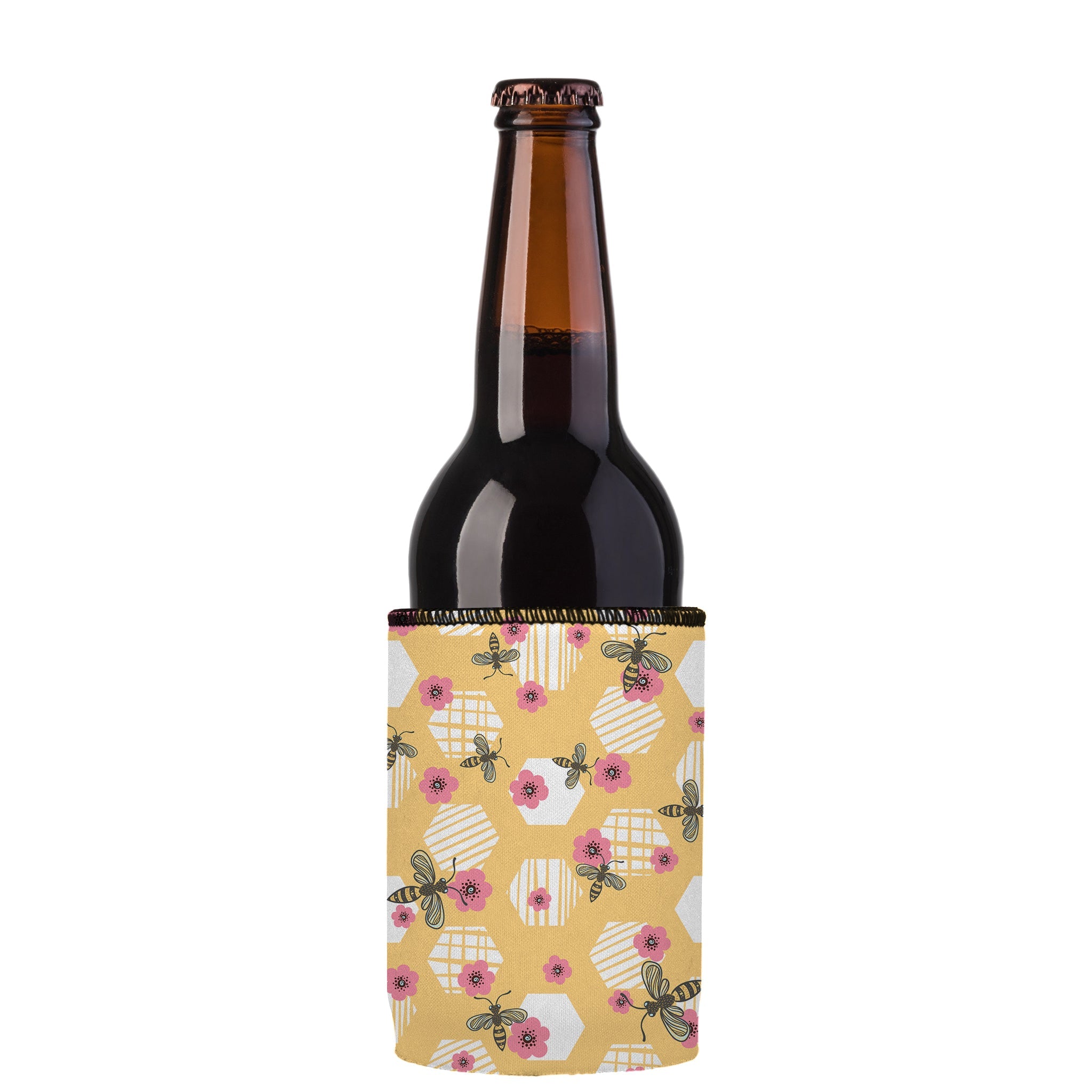 Stubbyz Honey Bee Stubby Cooler 2-Pack