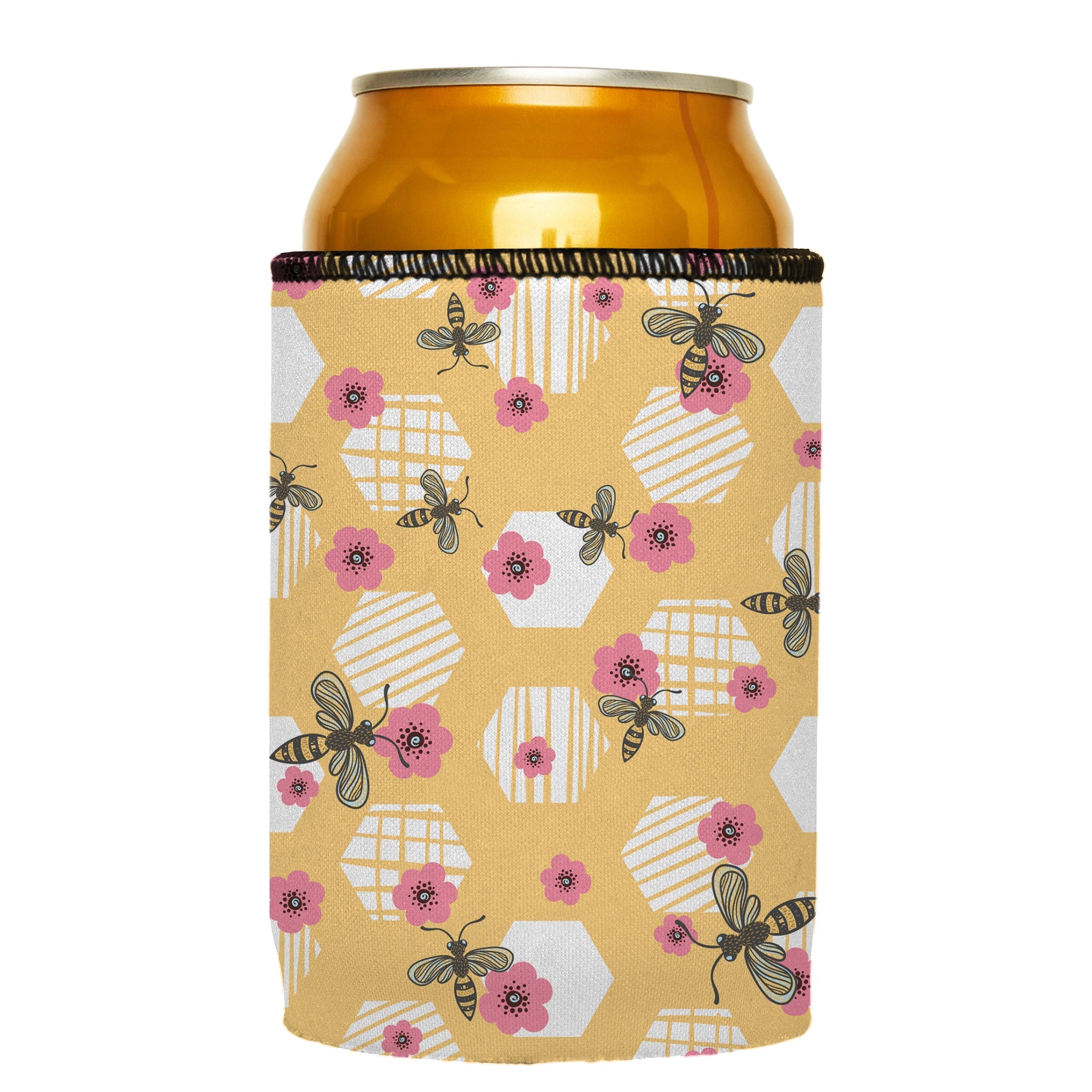 Stubbyz Honey Bee Stubby Cooler 2-Pack