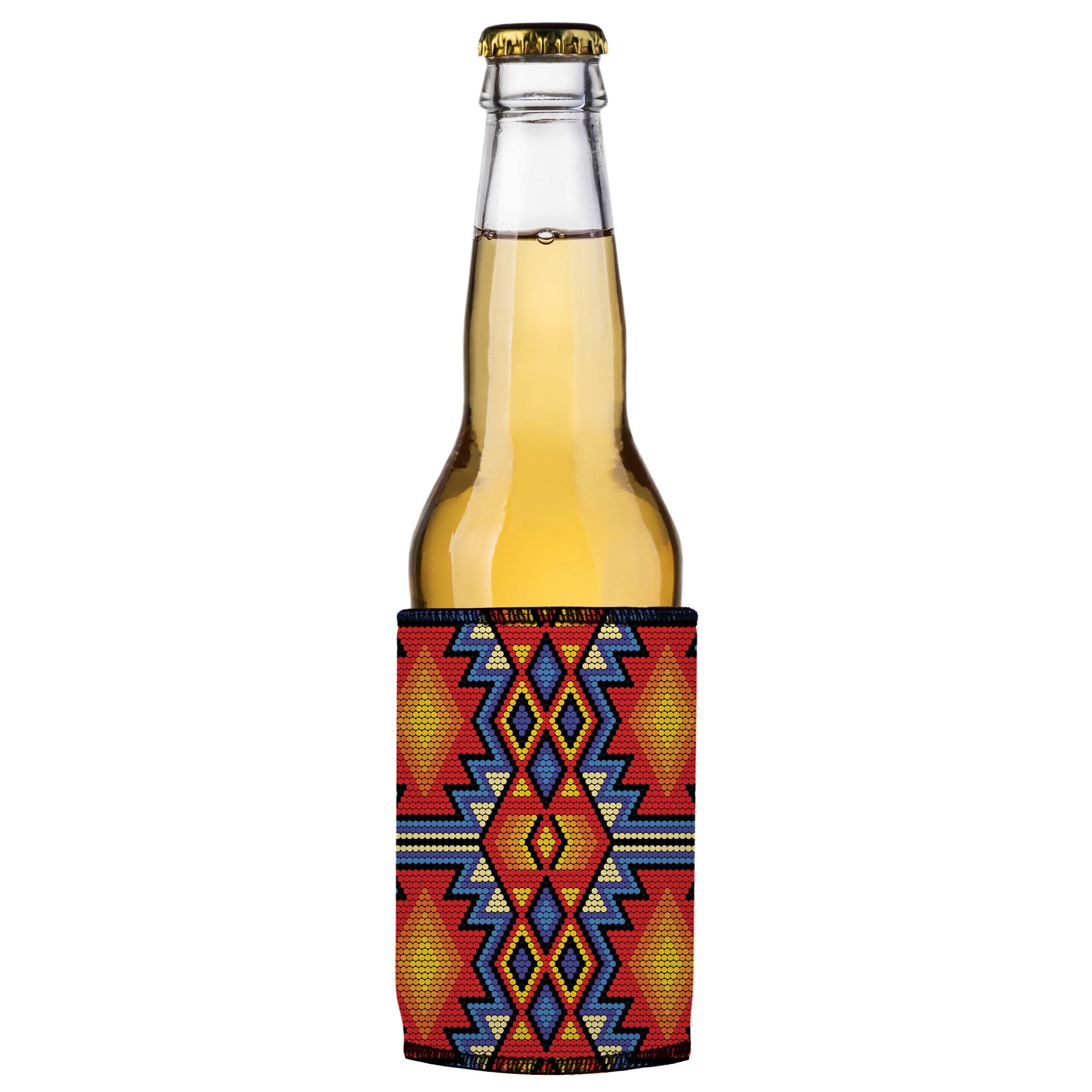 Stubbyz Huichol Beading Stubby Cooler