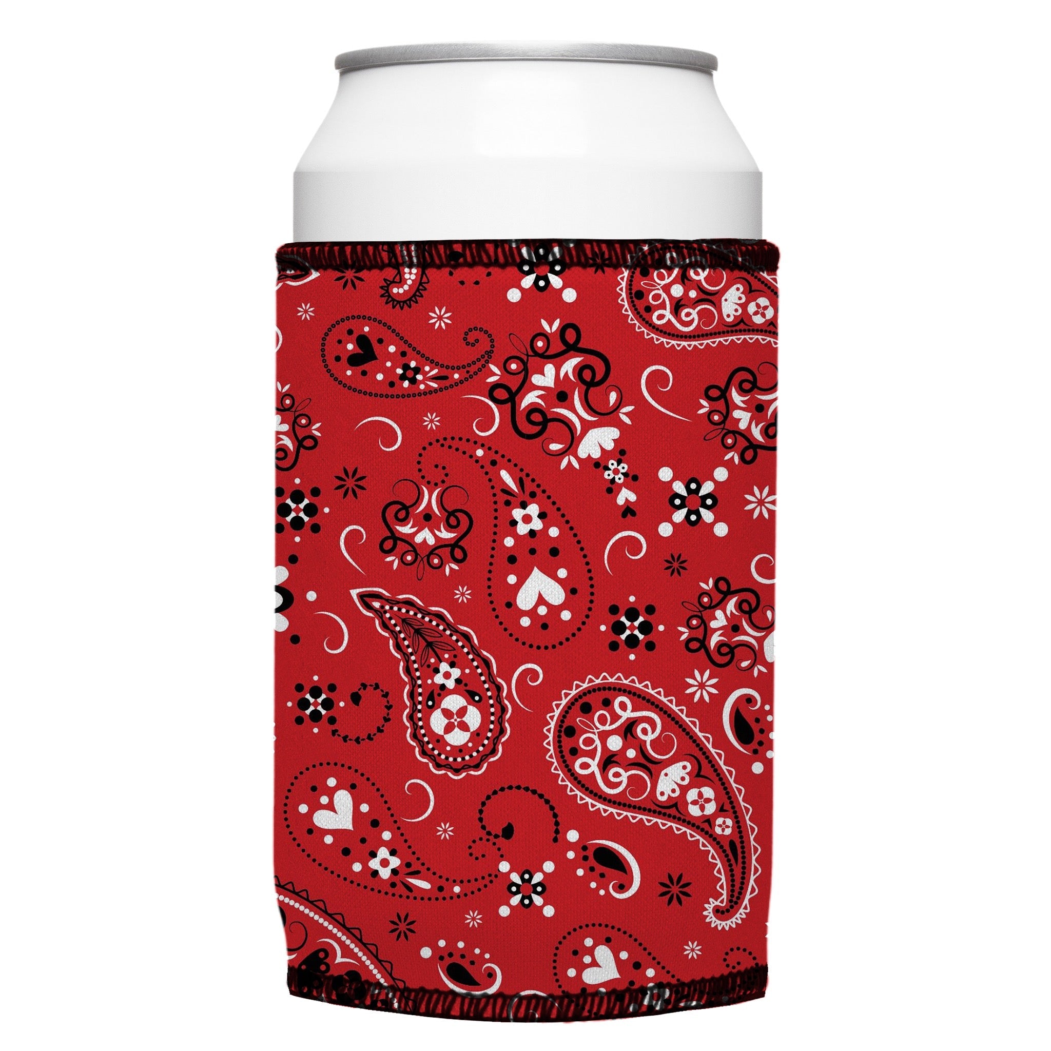 Stubbyz Red Bandana Stubby Cooler 3-Pack