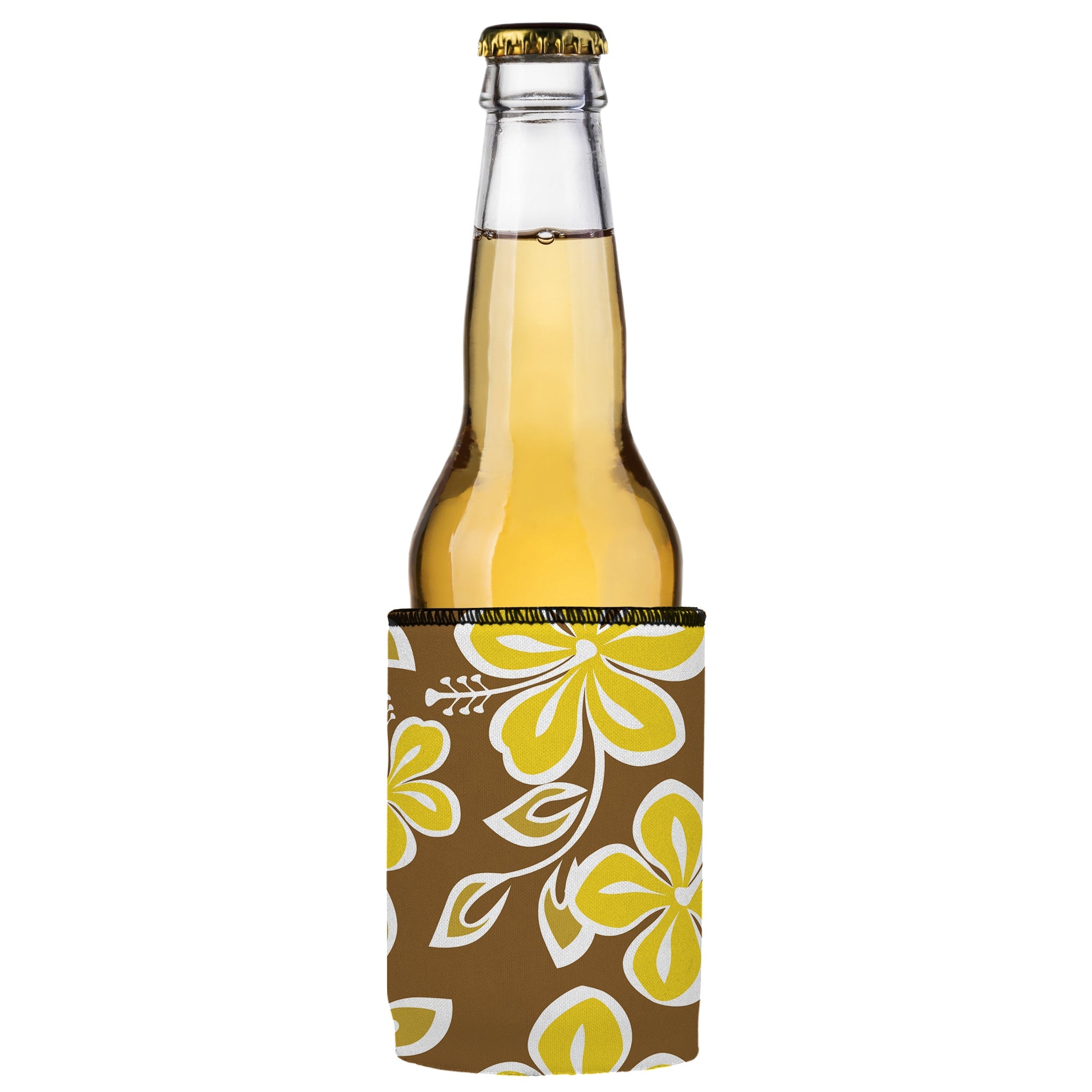Stubbyz Golden Hibiscus Stubby Cooler 3-Pack