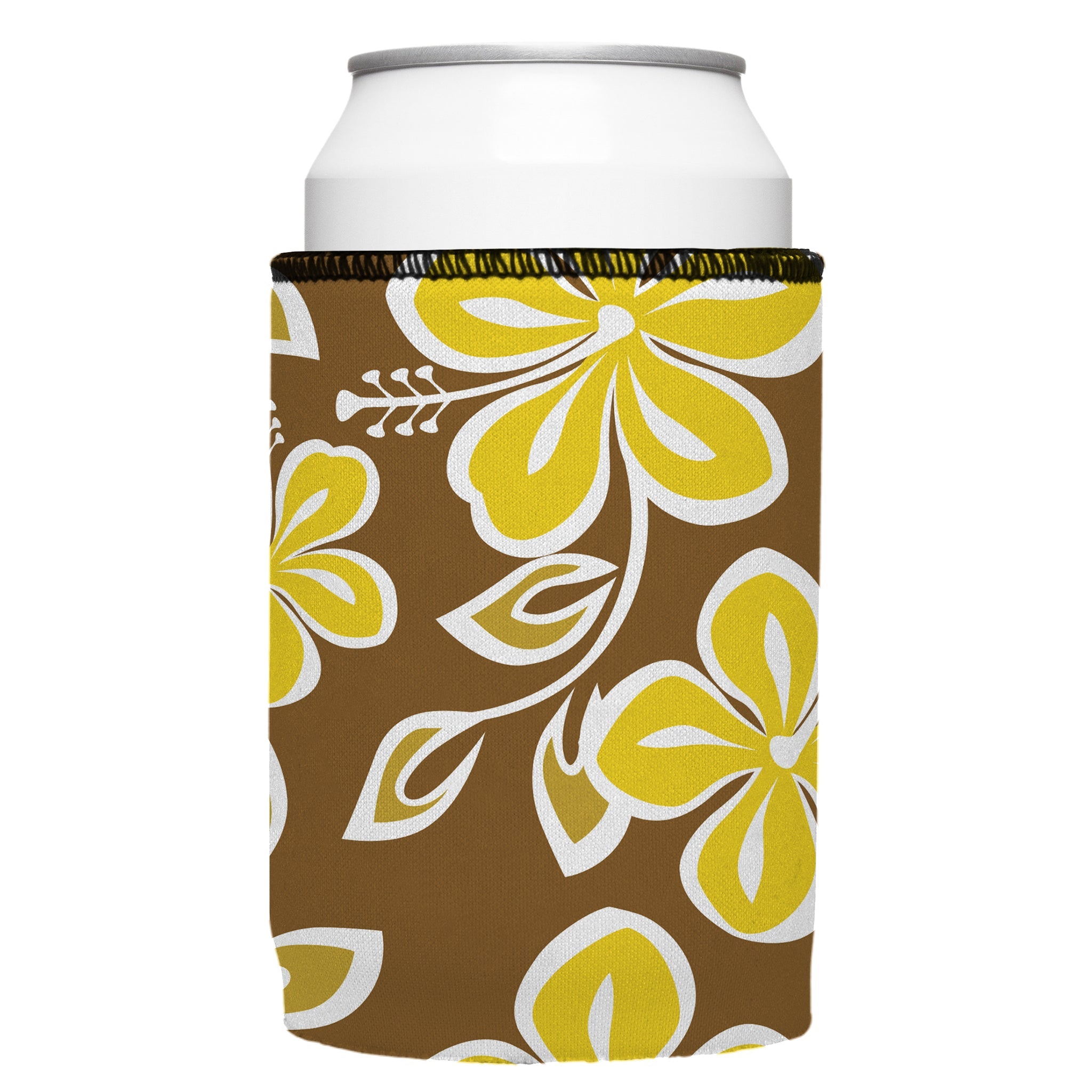Stubbyz Golden Hibiscus Stubby Cooler 2-Pack