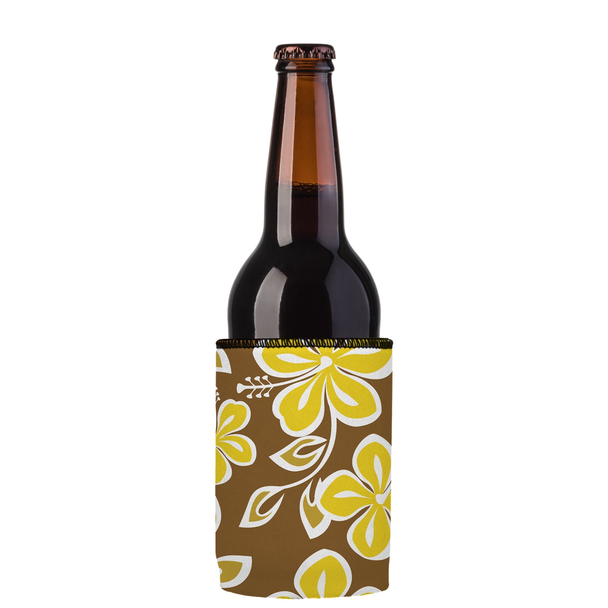 Stubbyz Golden Hibiscus Stubby Cooler 3-Pack