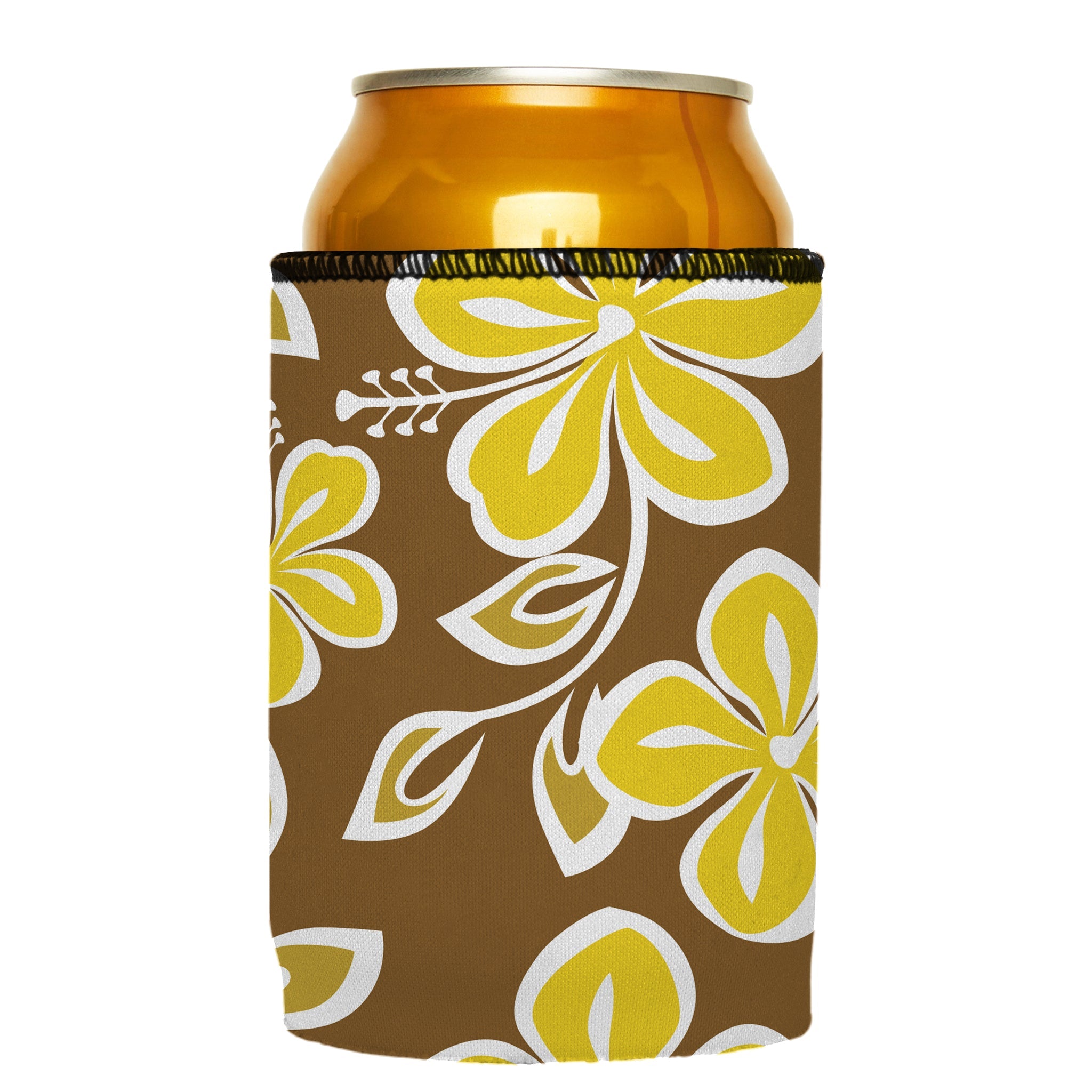 Stubbyz Golden Hibiscus Stubby Cooler 3-Pack