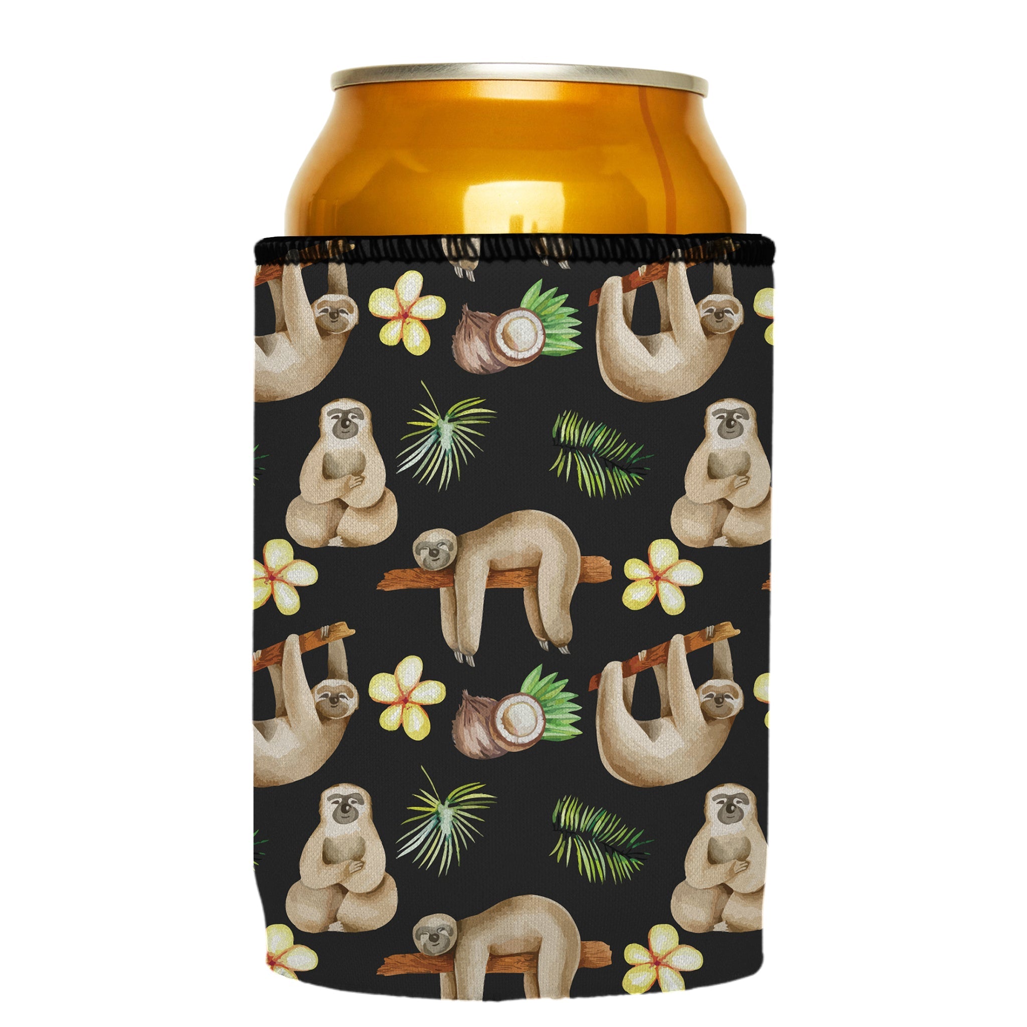 Stubbyz Lazy Sloth Stubby Cooler 3-Pack