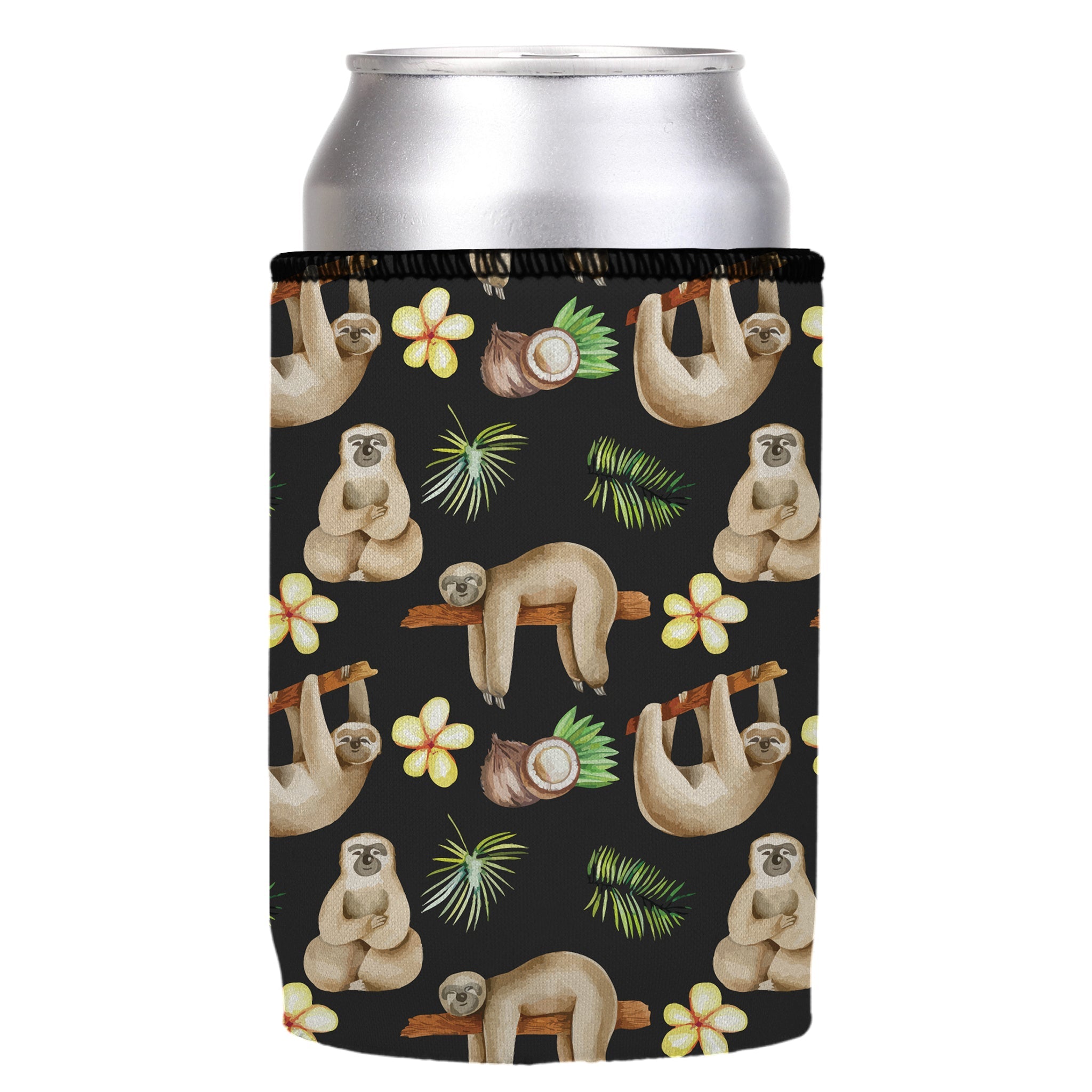 Stubbyz Lazy Sloth Stubby Cooler 2-Pack