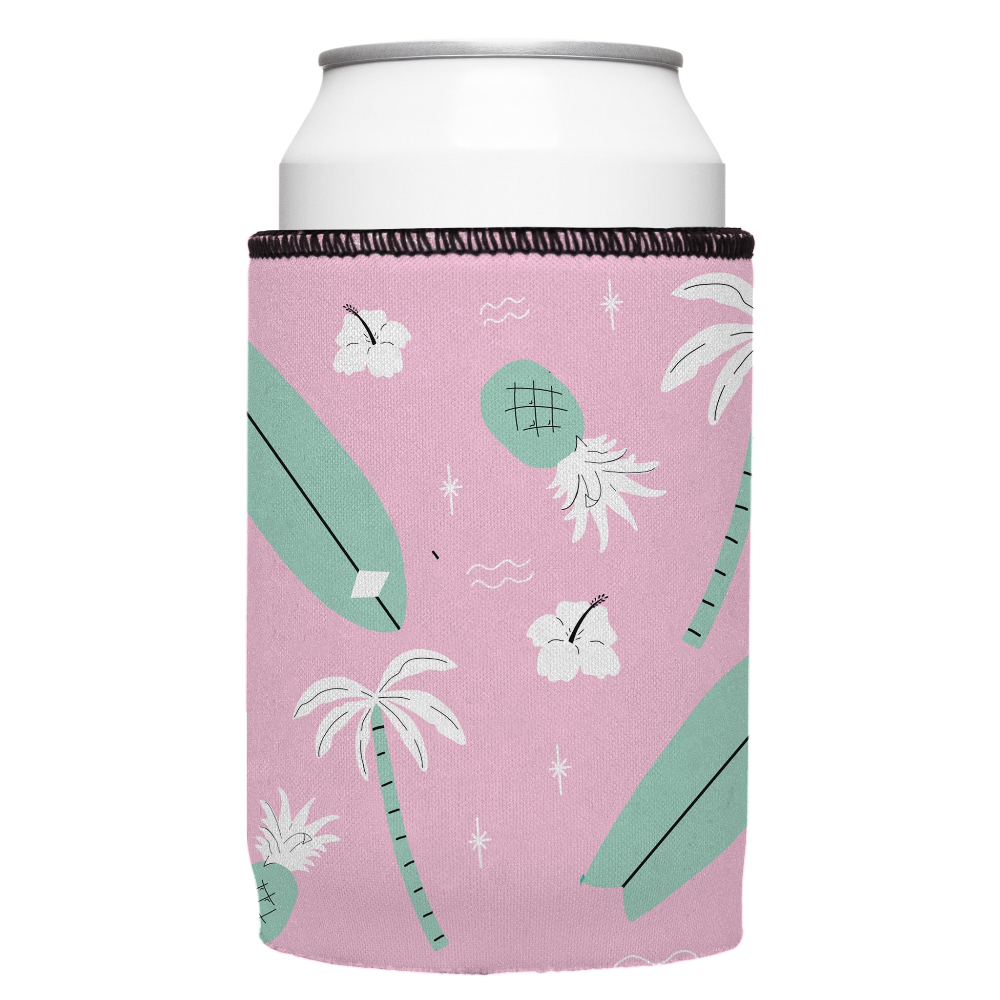Stubbyz Pink Surf’s Up Stubby Cooler 2-Pack