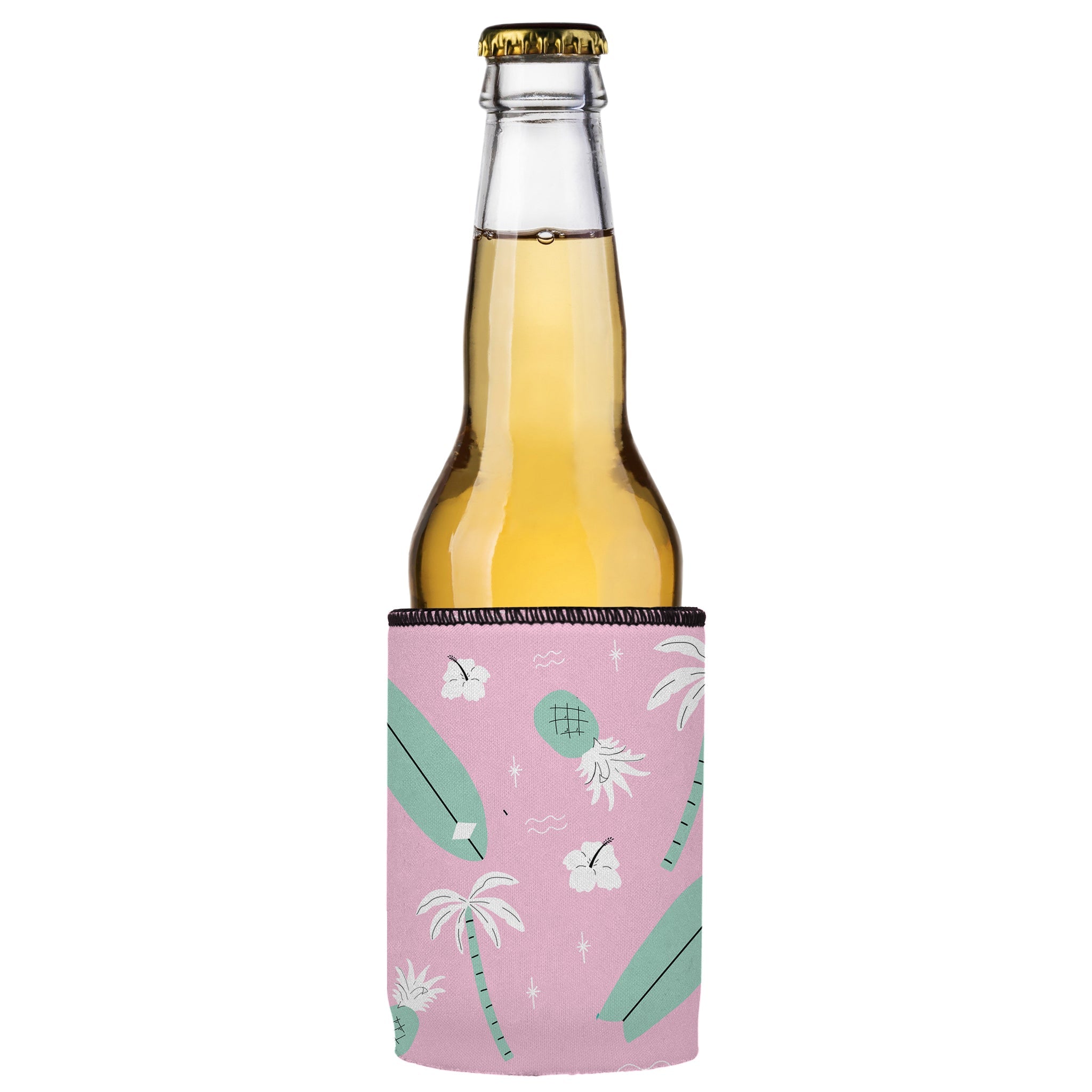Stubbyz Pink Surf’s Up Stubby Cooler 2-Pack