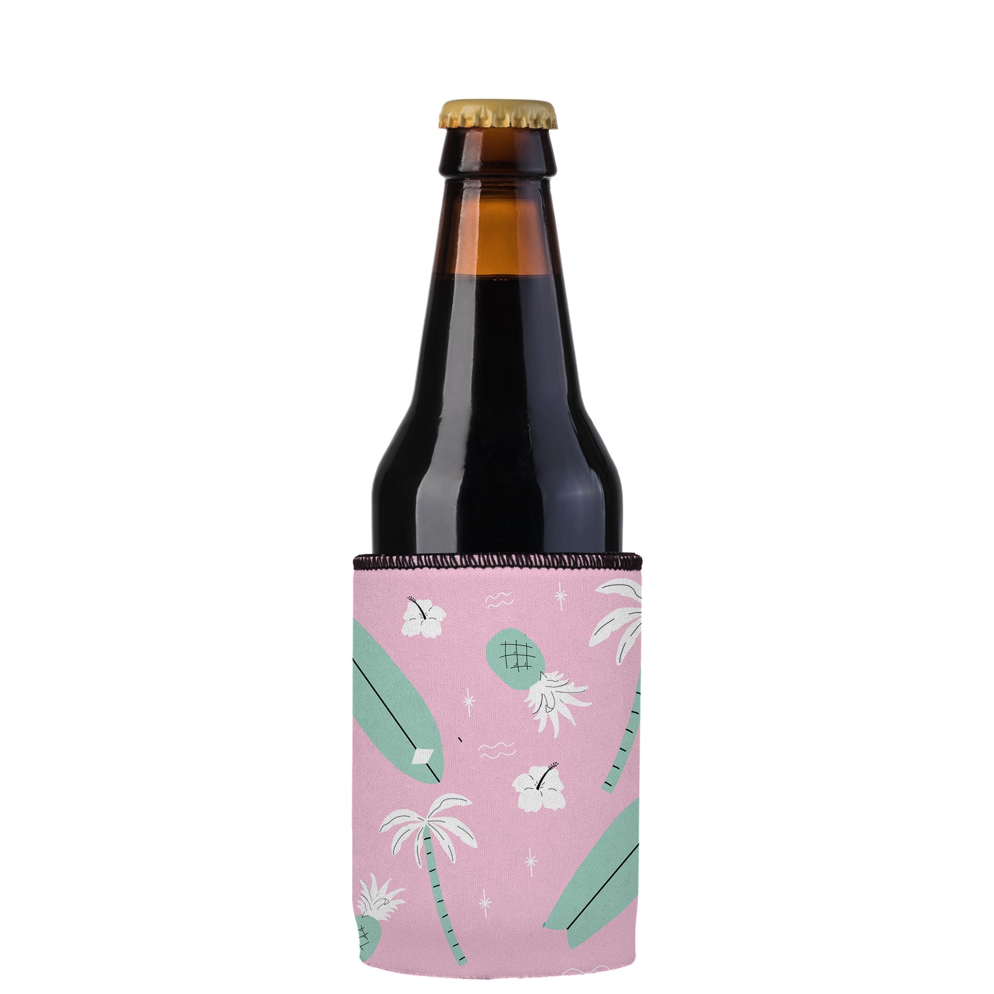 Stubbyz Pink Surf’s Up Stubby Cooler 2-Pack