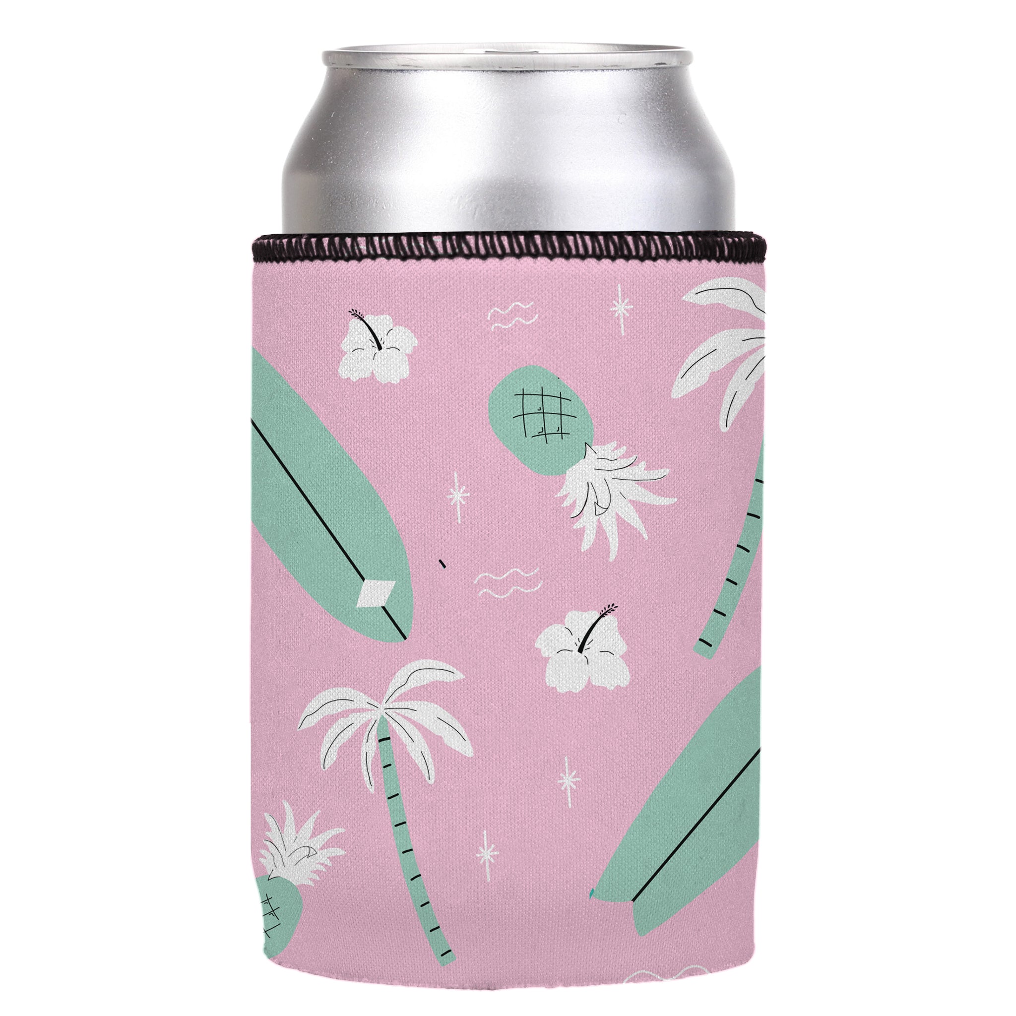 Stubbyz Pink Surf’s Up Stubby Cooler 2-Pack