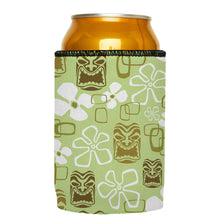 Stubbyz Tiki Green Stubby Cooler, Australian Made by Stubbyz