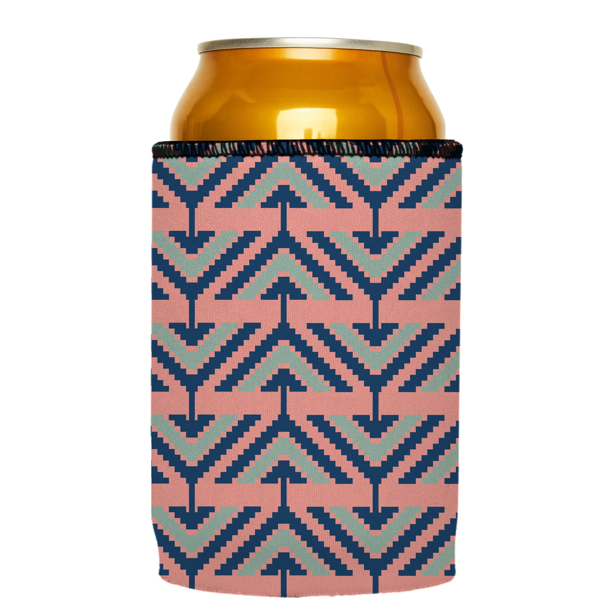 Stubbyz Pink Tribal Arrows Stubby Cooler