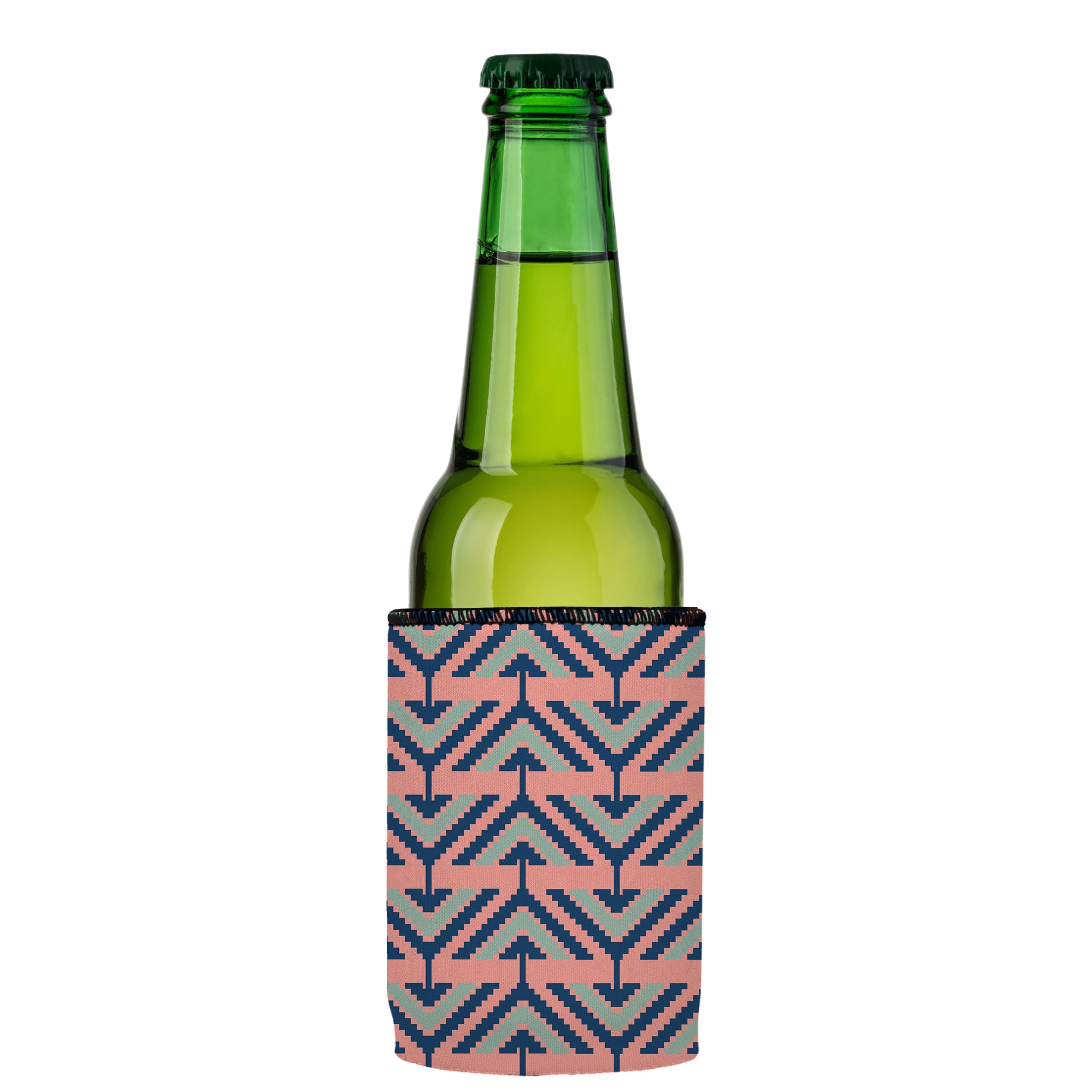 Stubbyz Pink Tribal Arrows Stubby Cooler