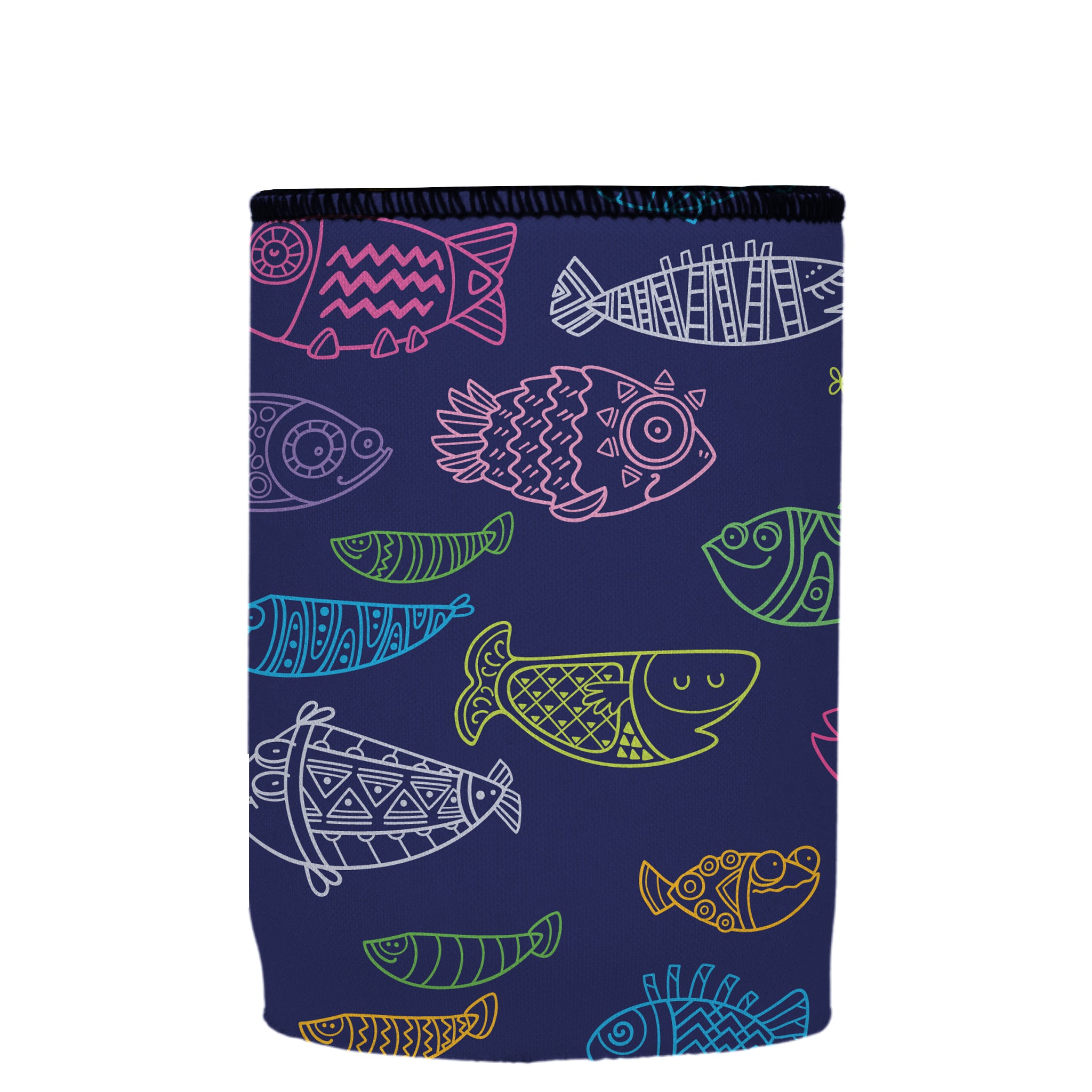 Stubbyz Neon Fish Stubby Cooler