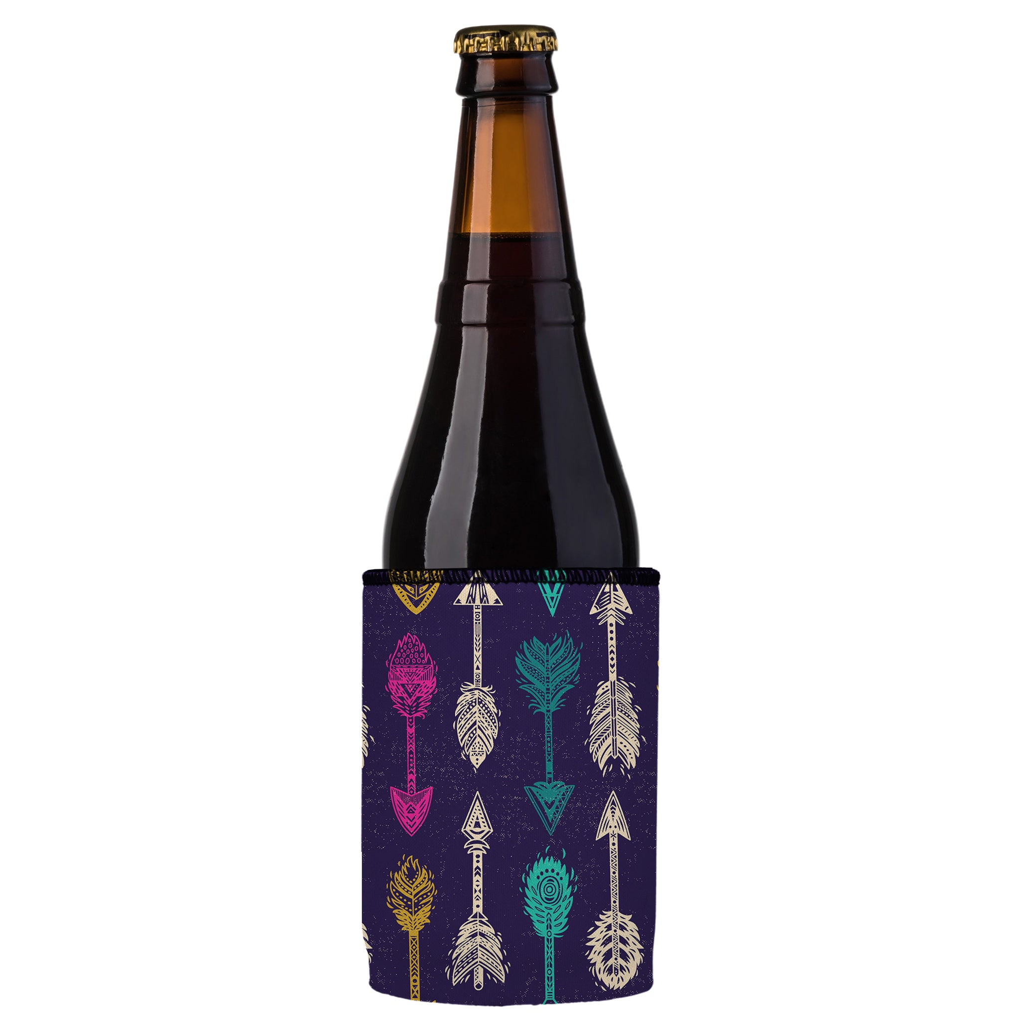 Stubbyz Neon Boho Arrows Stubby Cooler