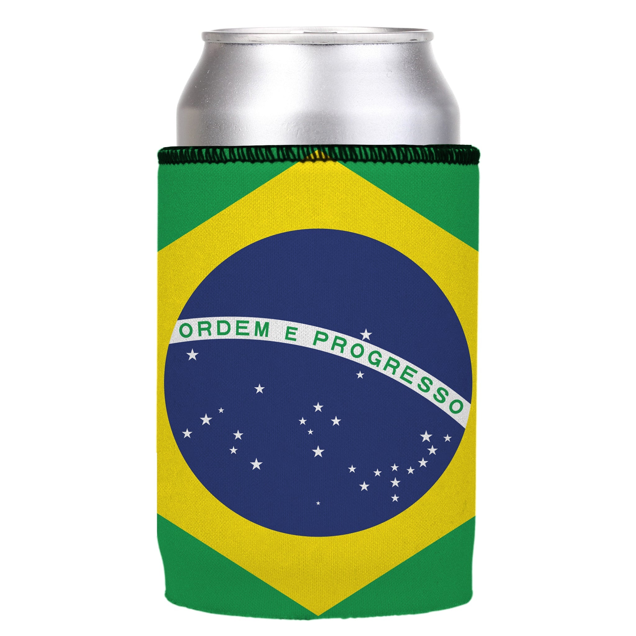 Stubbyz Brazilian Flag Stubby Cooler 3-Pack