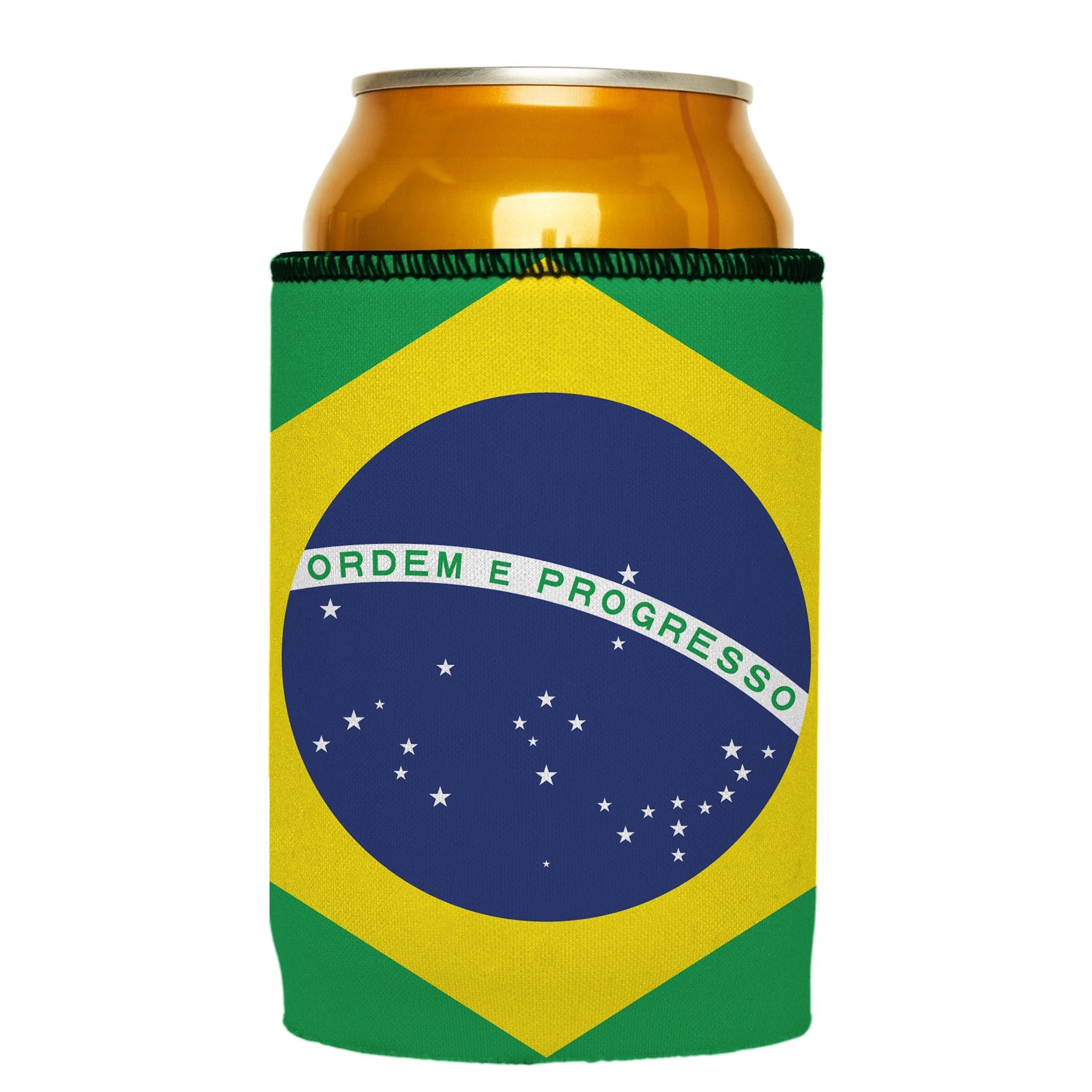 Stubbyz Brazilian Flag Stubby Cooler 2-Pack