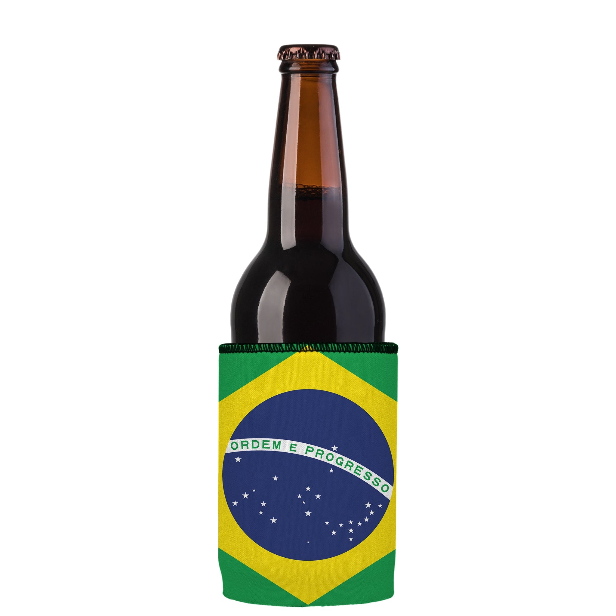 Stubbyz Brazilian Flag Stubby Cooler 3-Pack