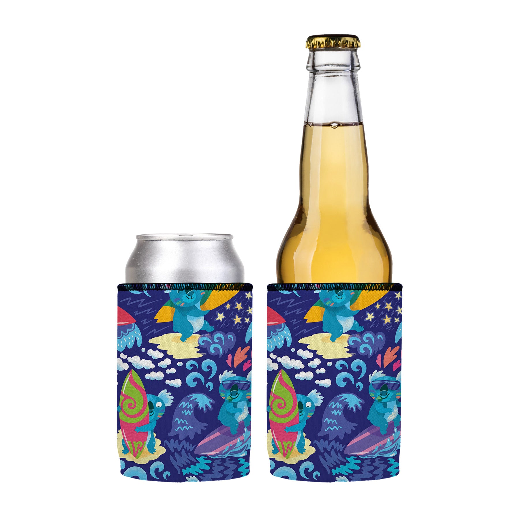 Stubbyz Surfin Koala Stubby Cooler 2-Pack