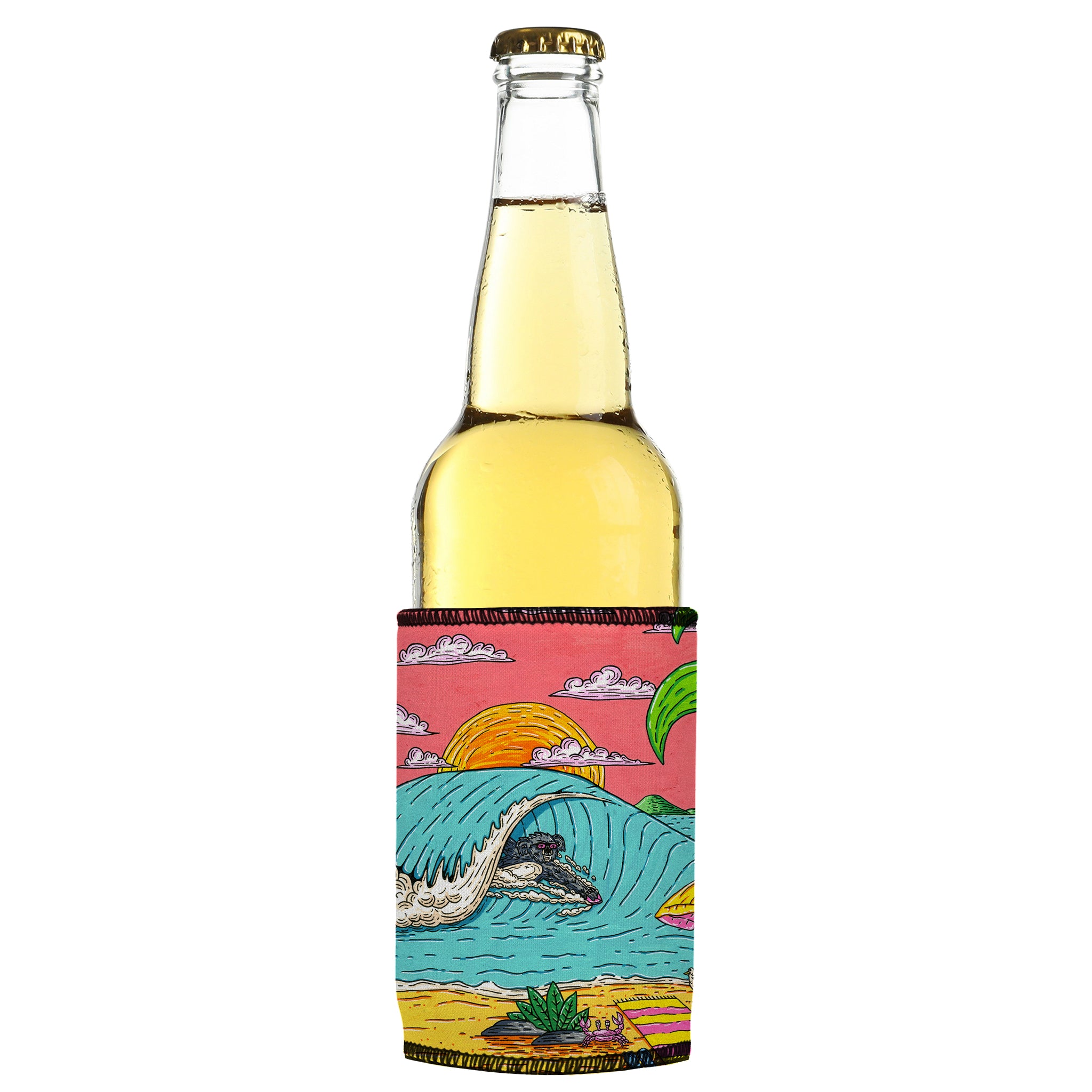 Stubbyz x Mulga Barry the Bodysurfing Koala Stubby Cooler