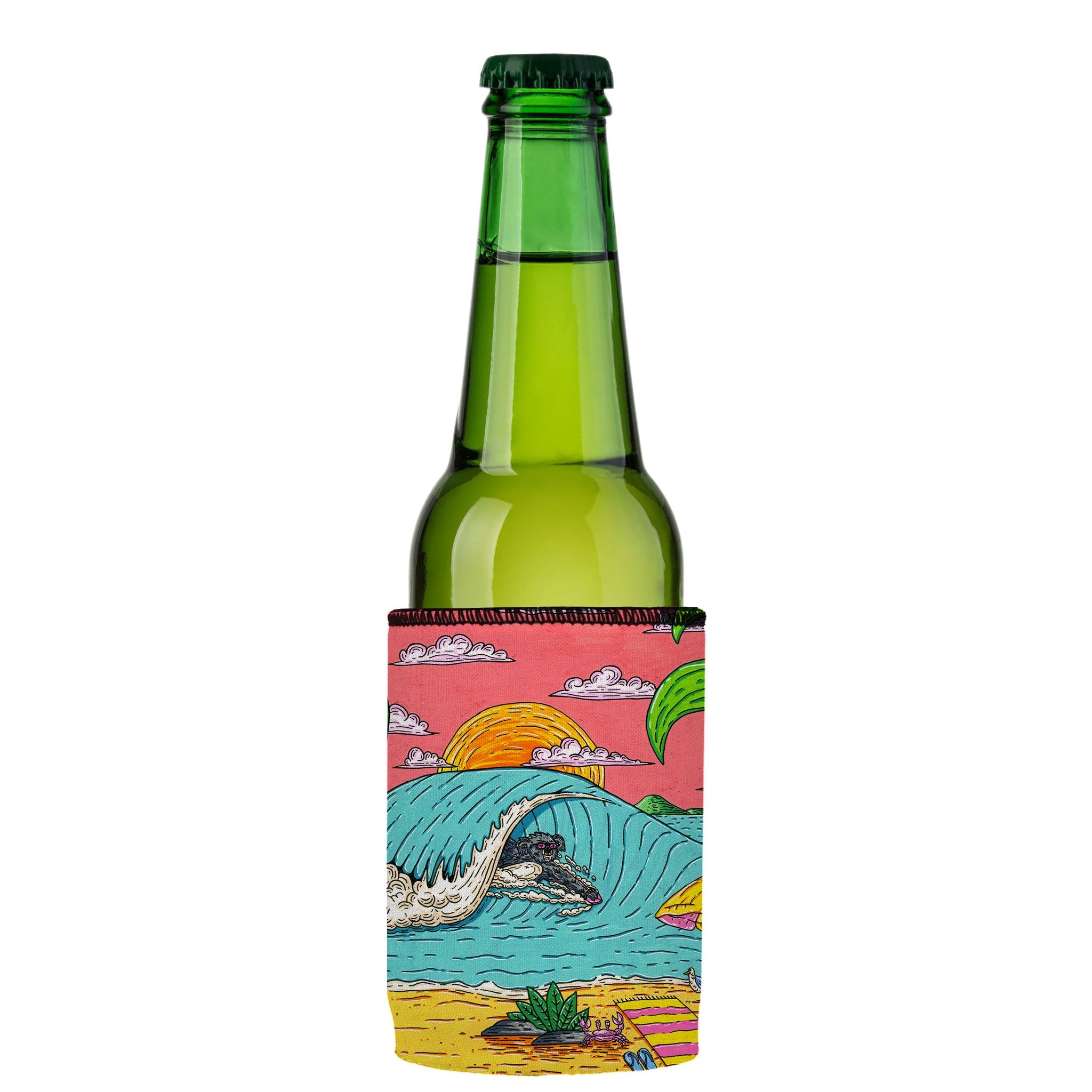 Stubbyz x Mulga Barry the Bodysurfing Koala Stubby Cooler