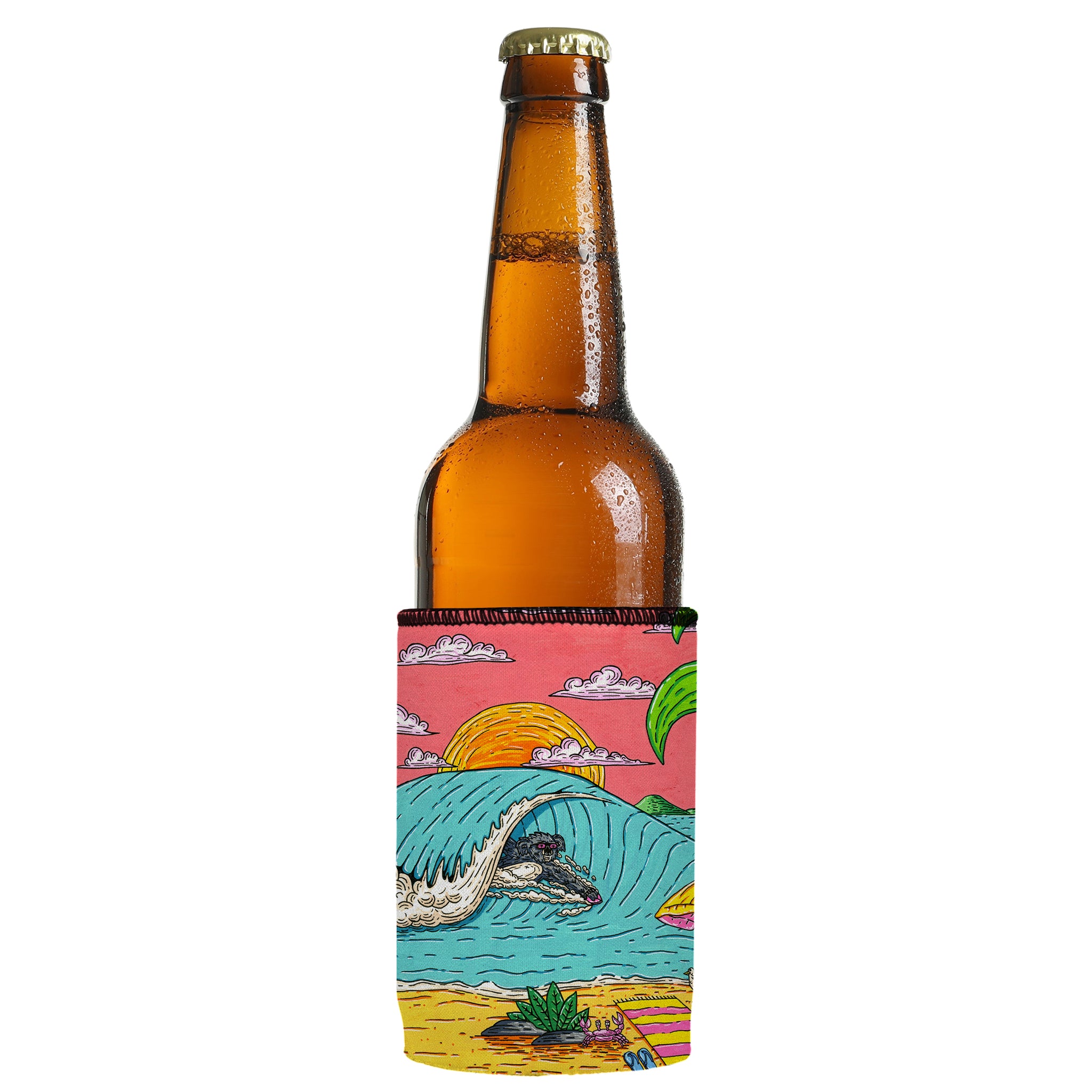 Stubbyz x Mulga Barry the Bodysurfing Koala Stubby Cooler