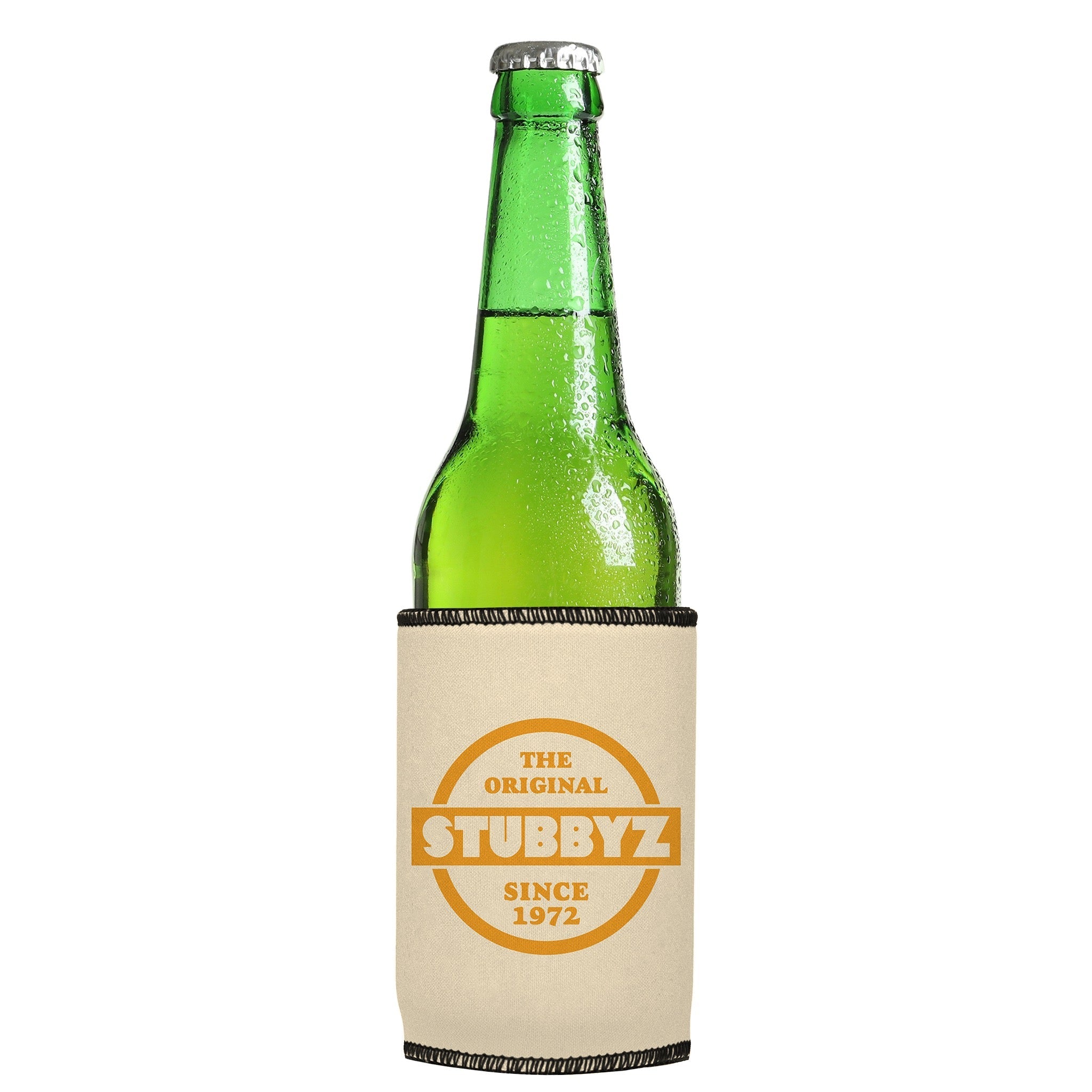The Original Stubbyz Stubby Cooler (Tan) 2-Pack