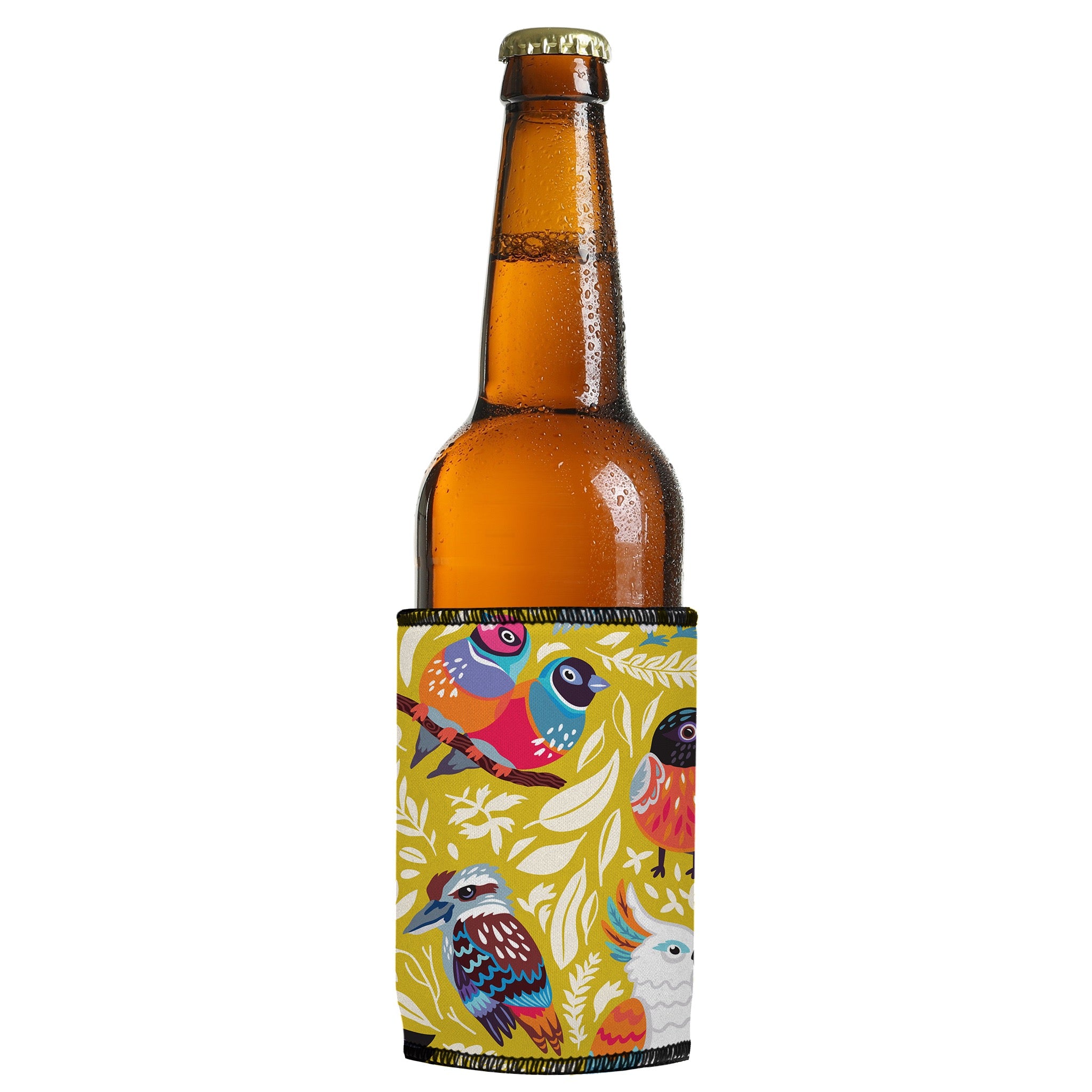 Stubbyz Aussie Birds II Stubby Cooler