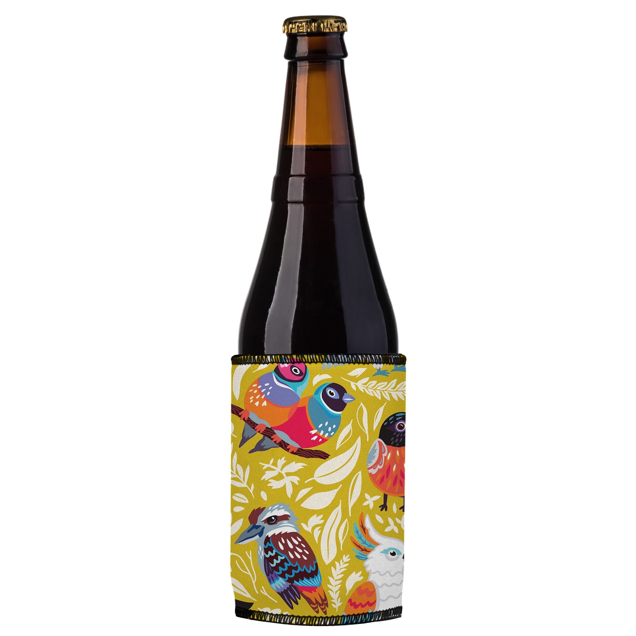 Stubbyz Aussie Birds II Stubby Cooler