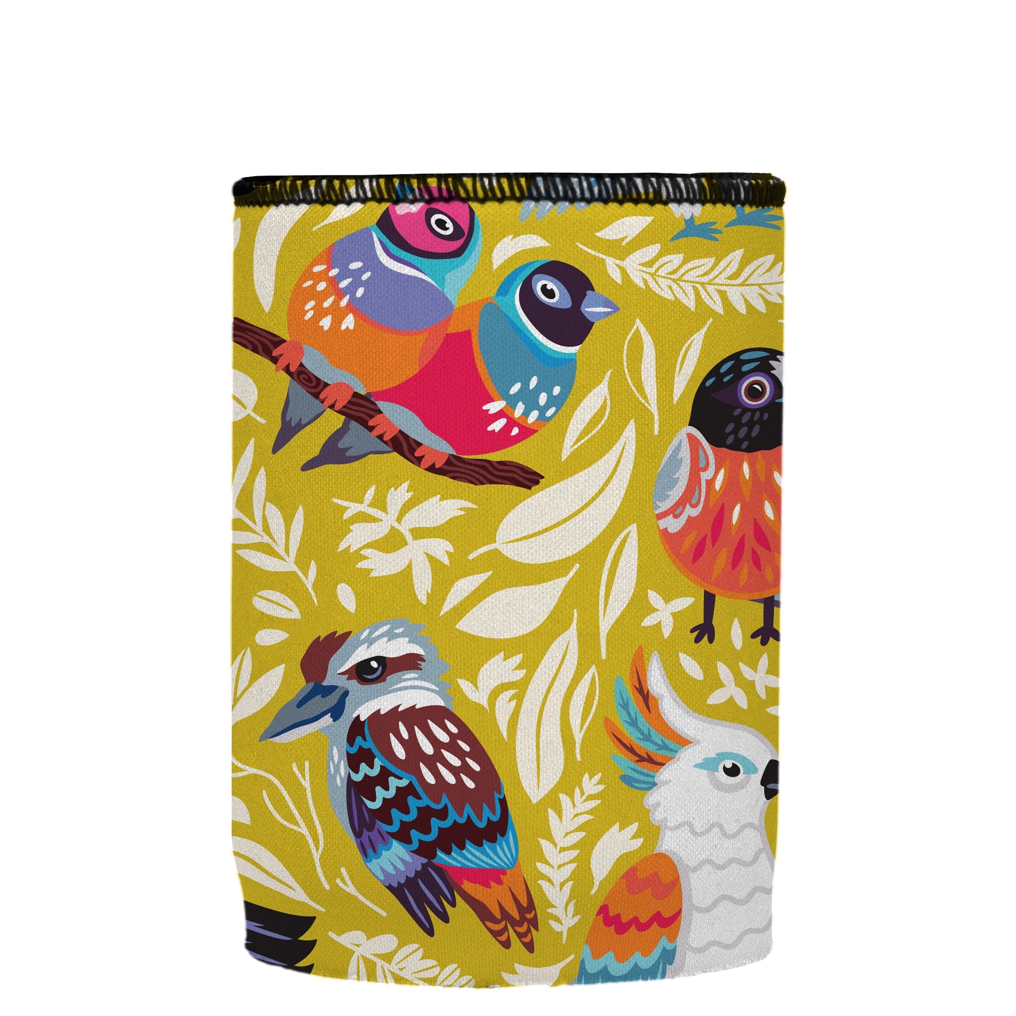 Stubbyz Aussie Birds II Stubby Cooler, Australian Made by Stubbyz, view 4