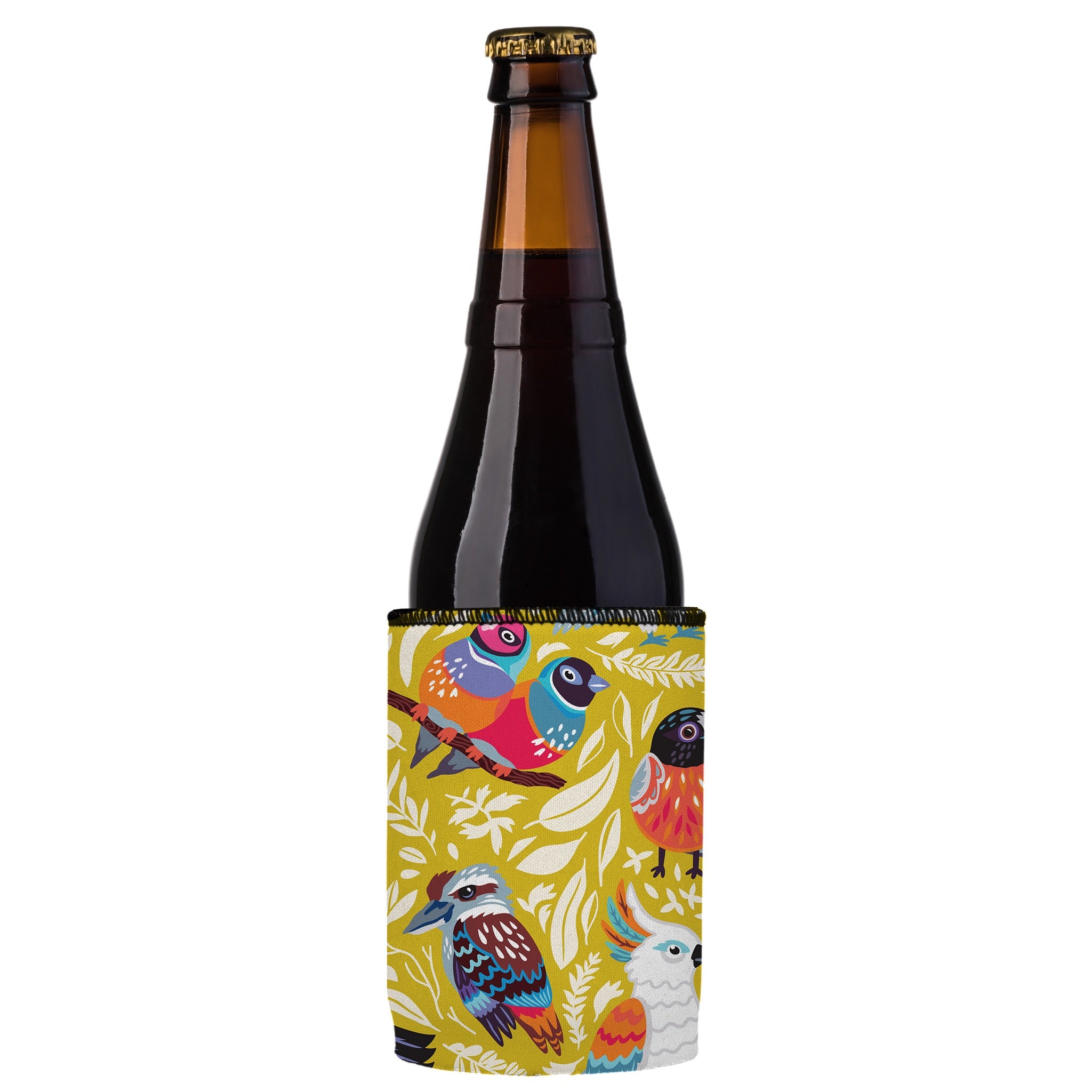 Stubbyz Aussie Birds II Stubby Cooler