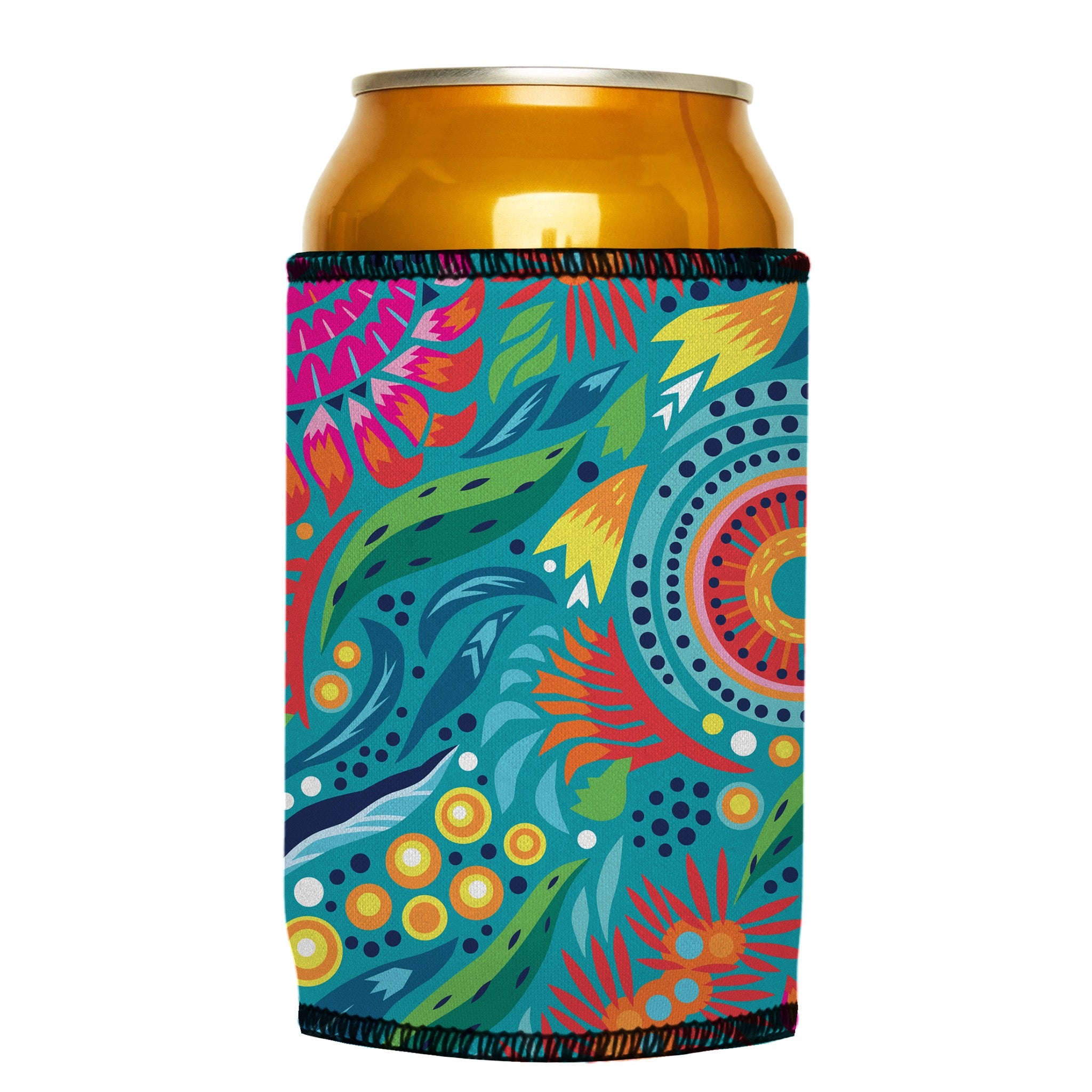 Stubbyz Australian Flowers II Stubby Cooler