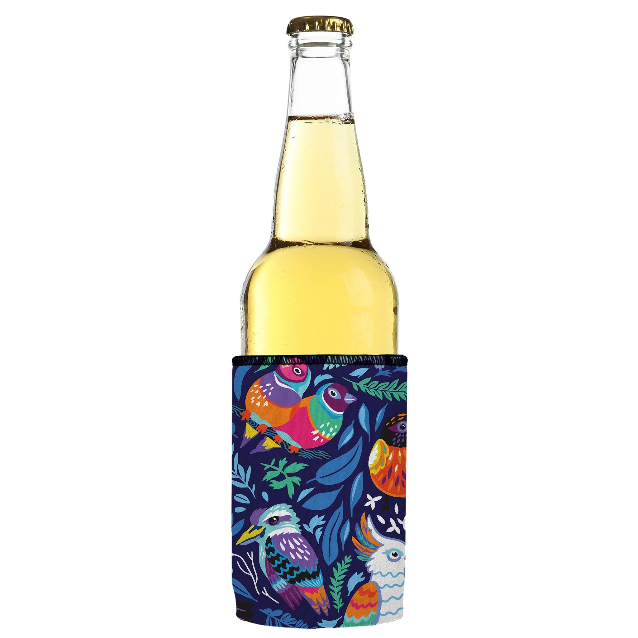 Stubbyz Aussie Birds IV Stubby Cooler
