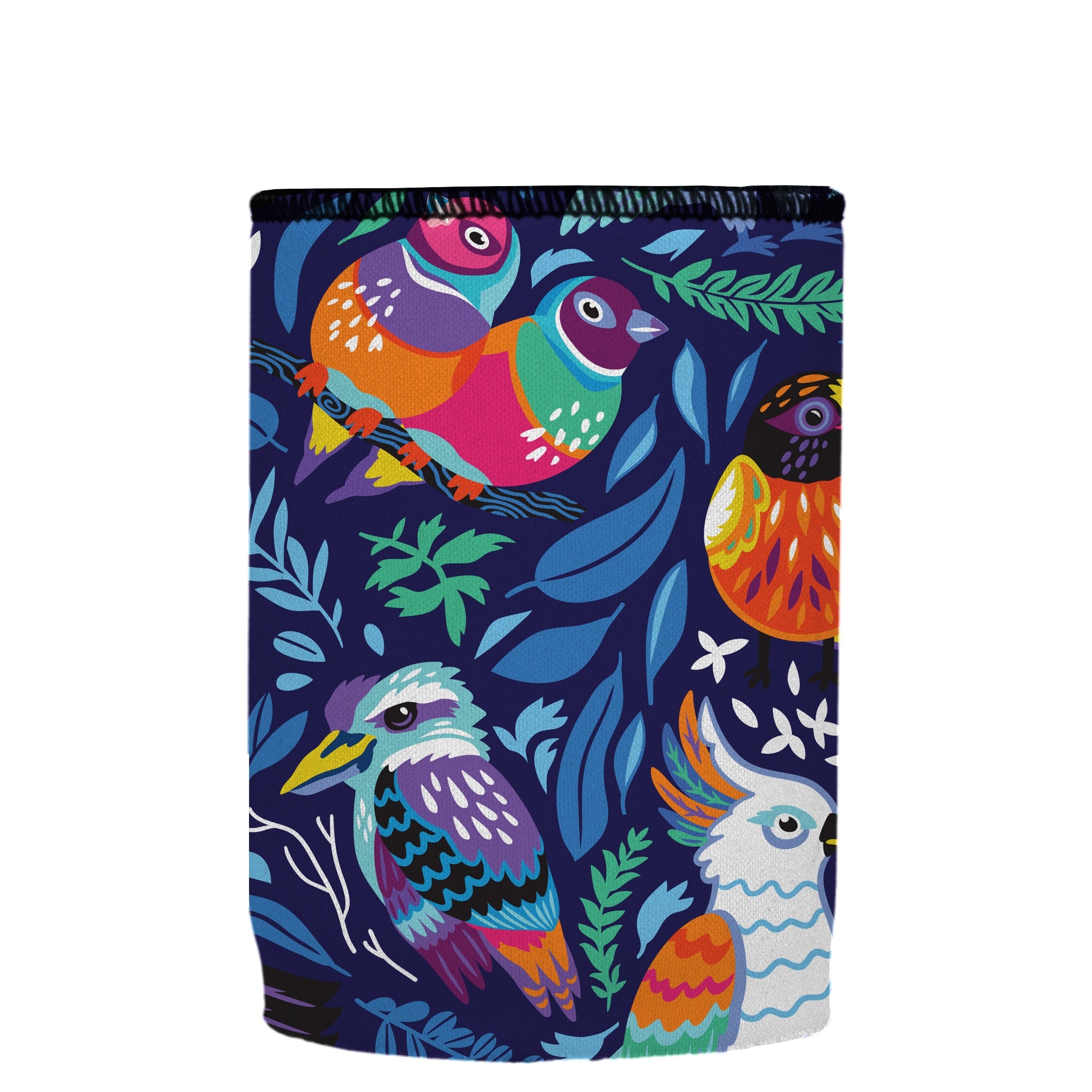 Stubbyz Aussie Birds IV Stubby Cooler