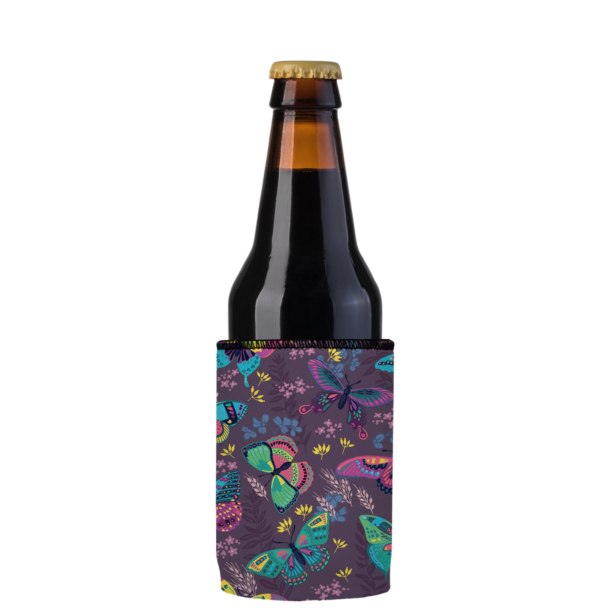 Stubbyz Butterfly Garden Stubby Cooler