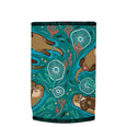 Sea Otters Chillin Stubbyz One Size baseless stubby cooler, shown flat