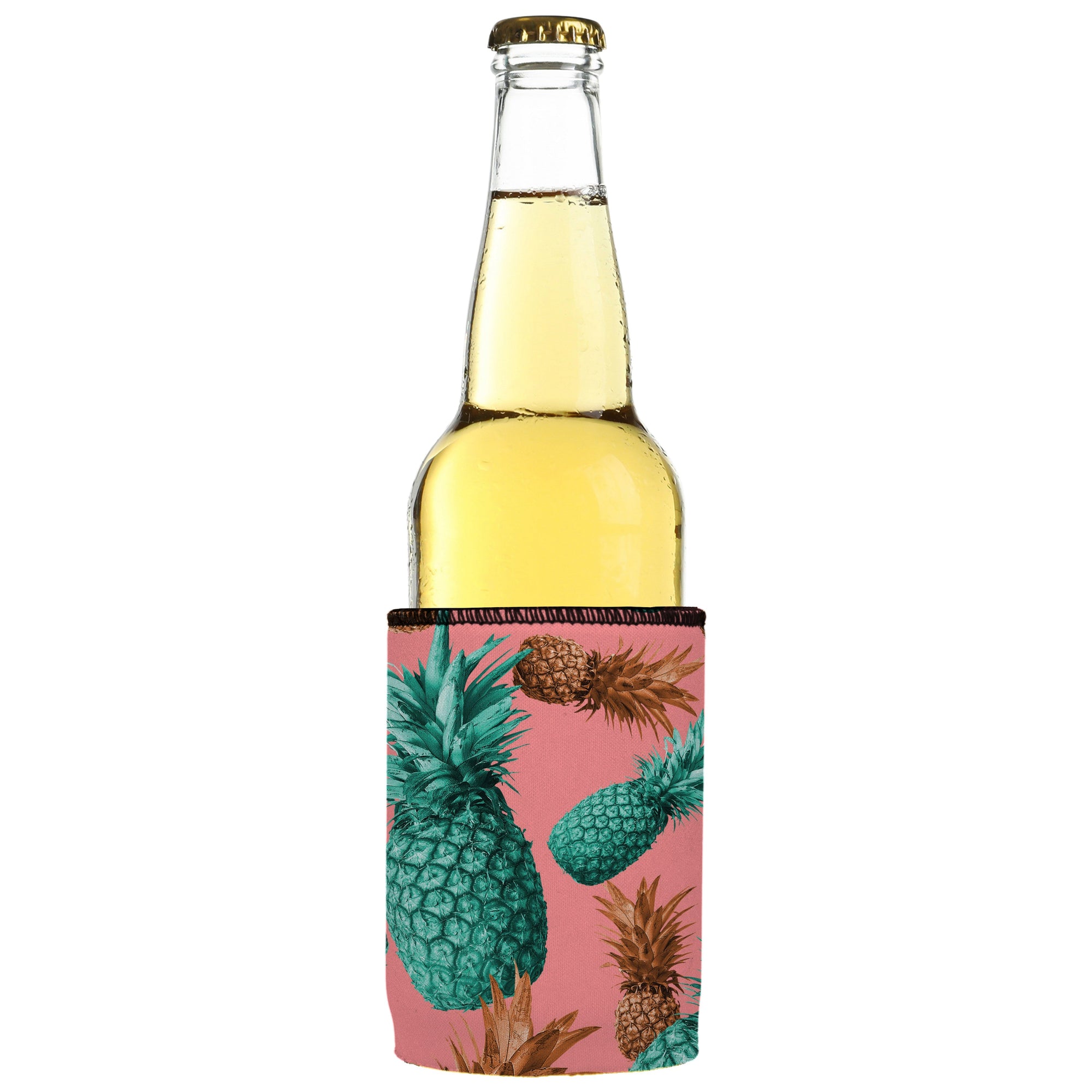 Stubbyz Mmm Pineapples Yummy Stubby Cooler 2-Pack