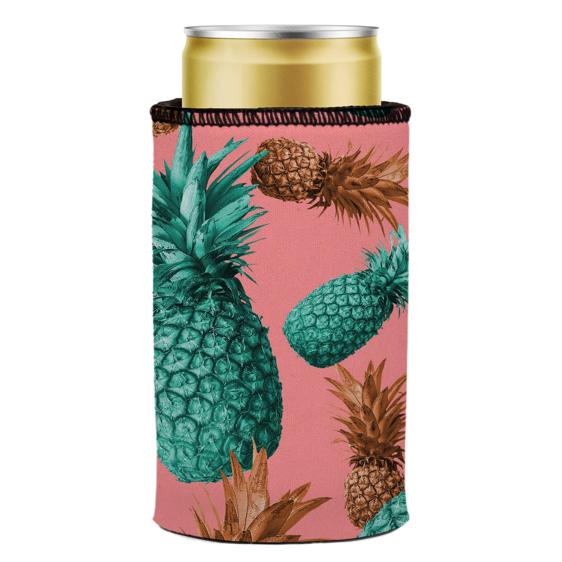 Stubbyz Mmm Pineapples Yummy Stubby Cooler 2-Pack