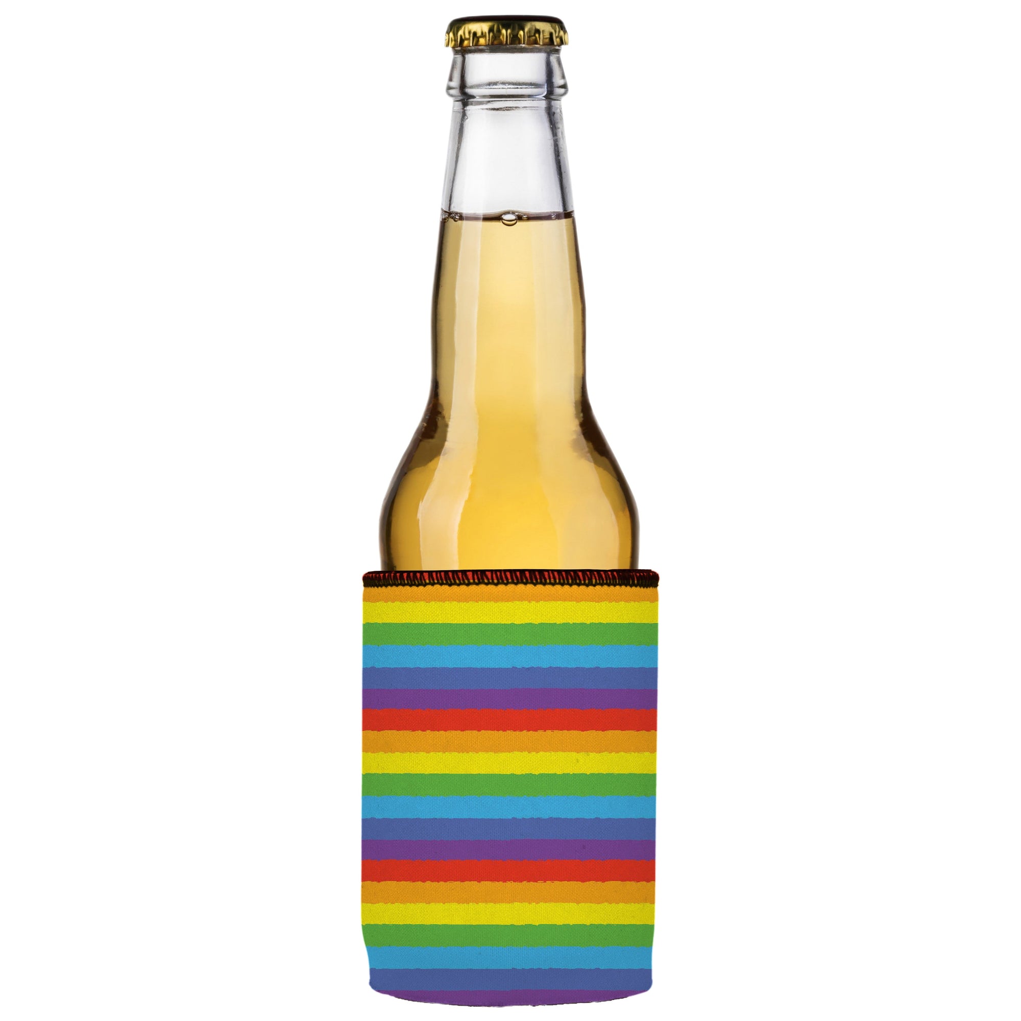 Stubbyz LGBTQ Pride Flag Stubby Cooler 2-Pack