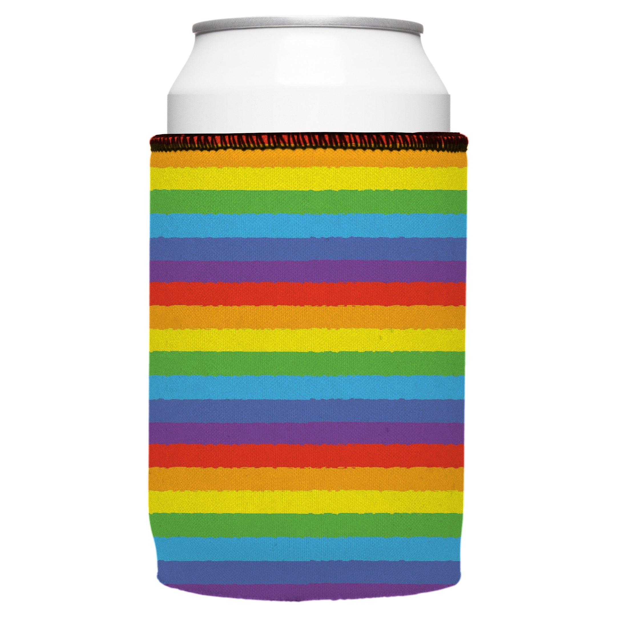 Stubbyz LGBTQ Pride Flag Stubby Cooler 2-Pack