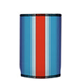 Mexican Blanket Stubbyz One Size baseless stubby cooler, shown flat