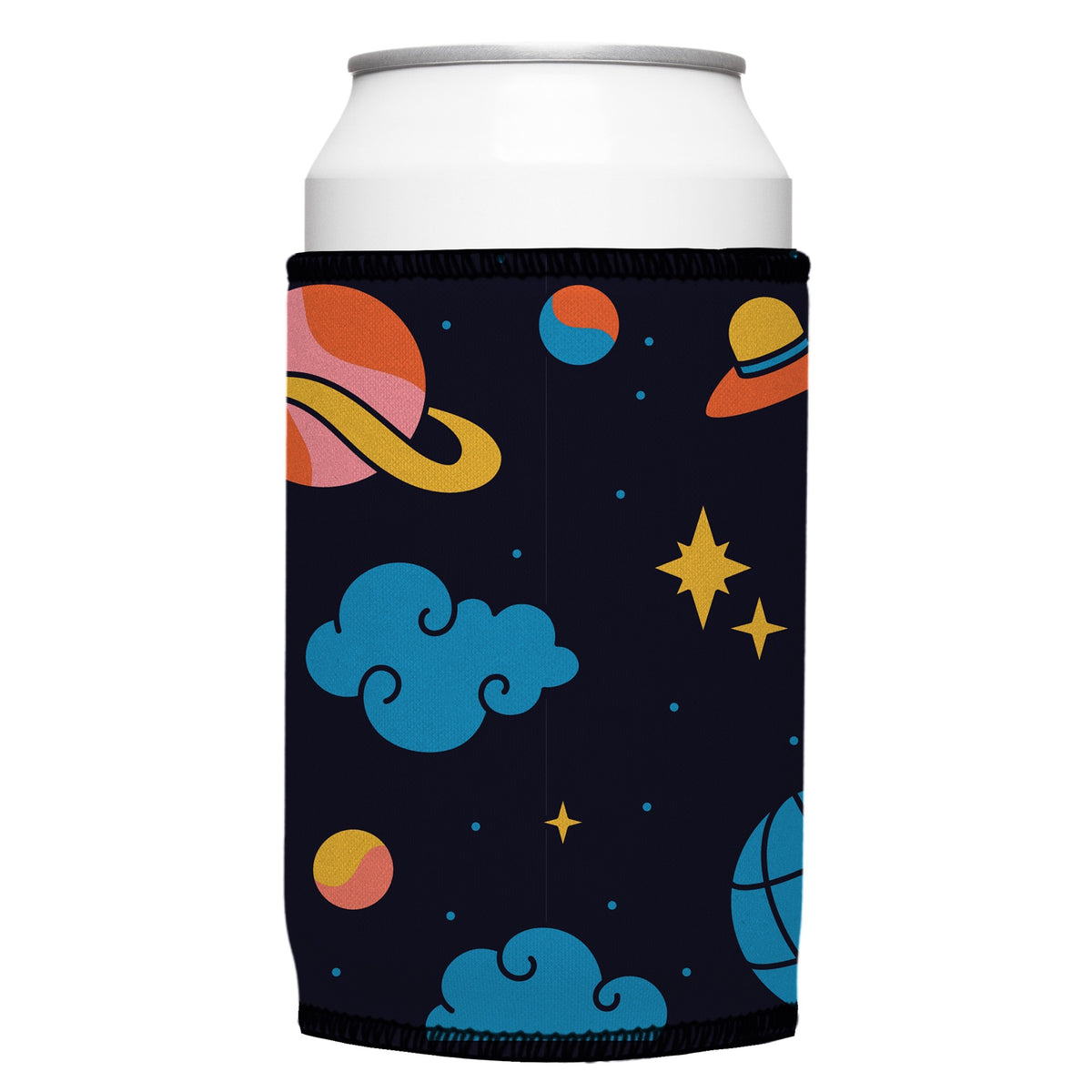 To the Moon Stubbyz One Size cooler on a standard bottle