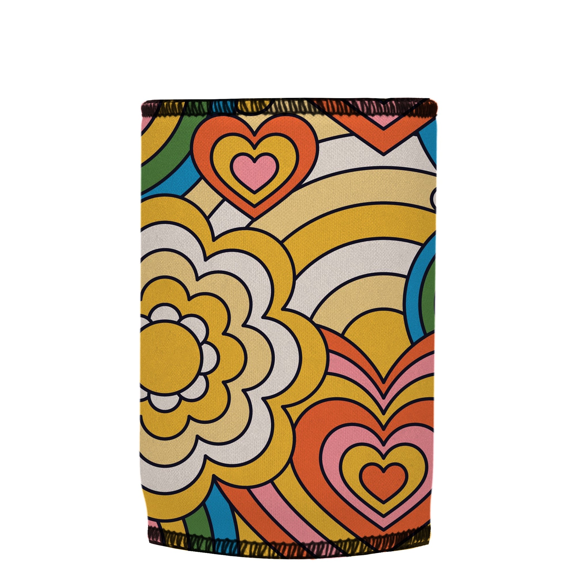 Stubbyz 60s Hearts Stubby Cooler