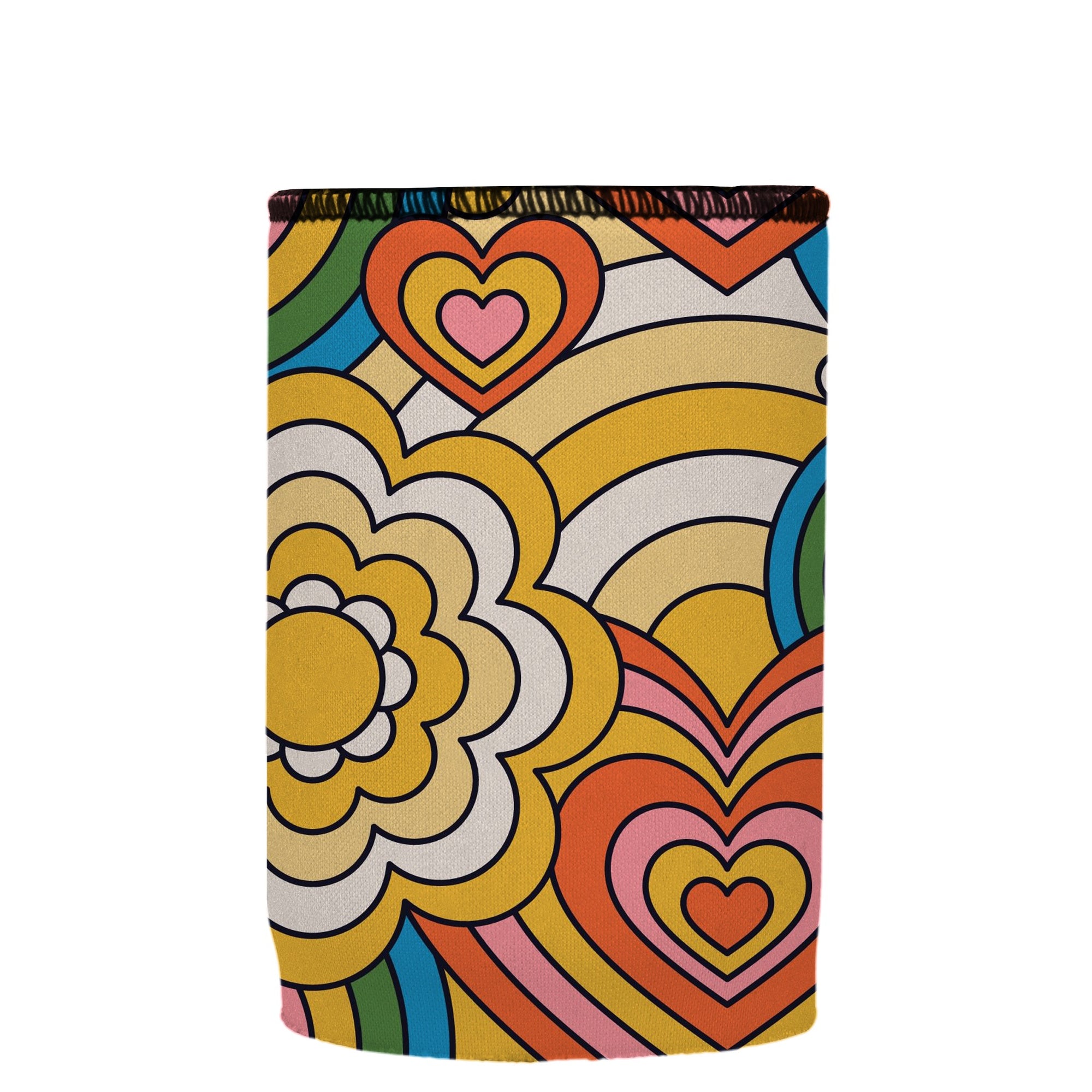 Stubbyz 60s Hearts Stubby Cooler