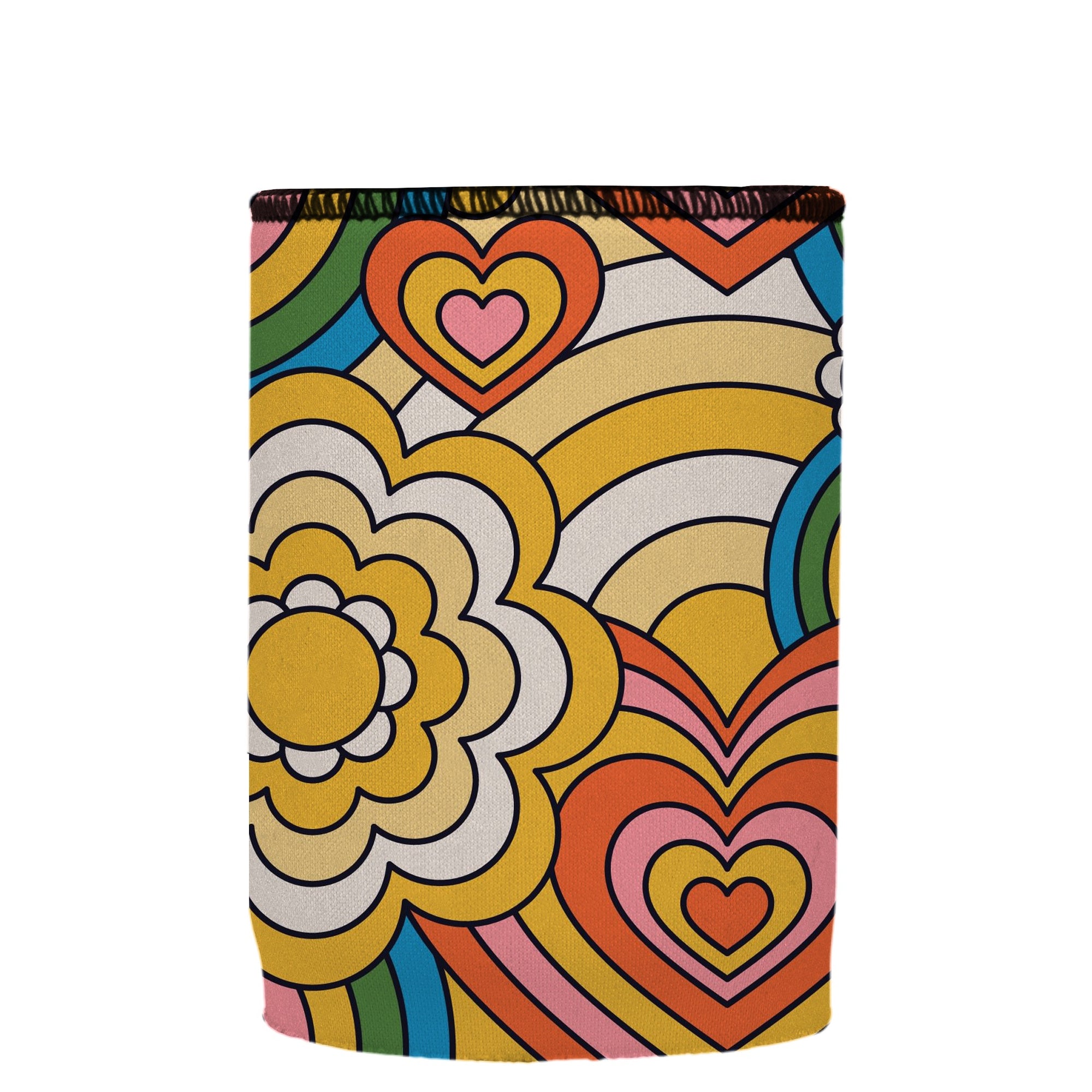 Stubbyz 60s Hearts Stubby Cooler