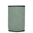 Topographic Map Stubbyz One Size baseless stubby cooler, shown flat