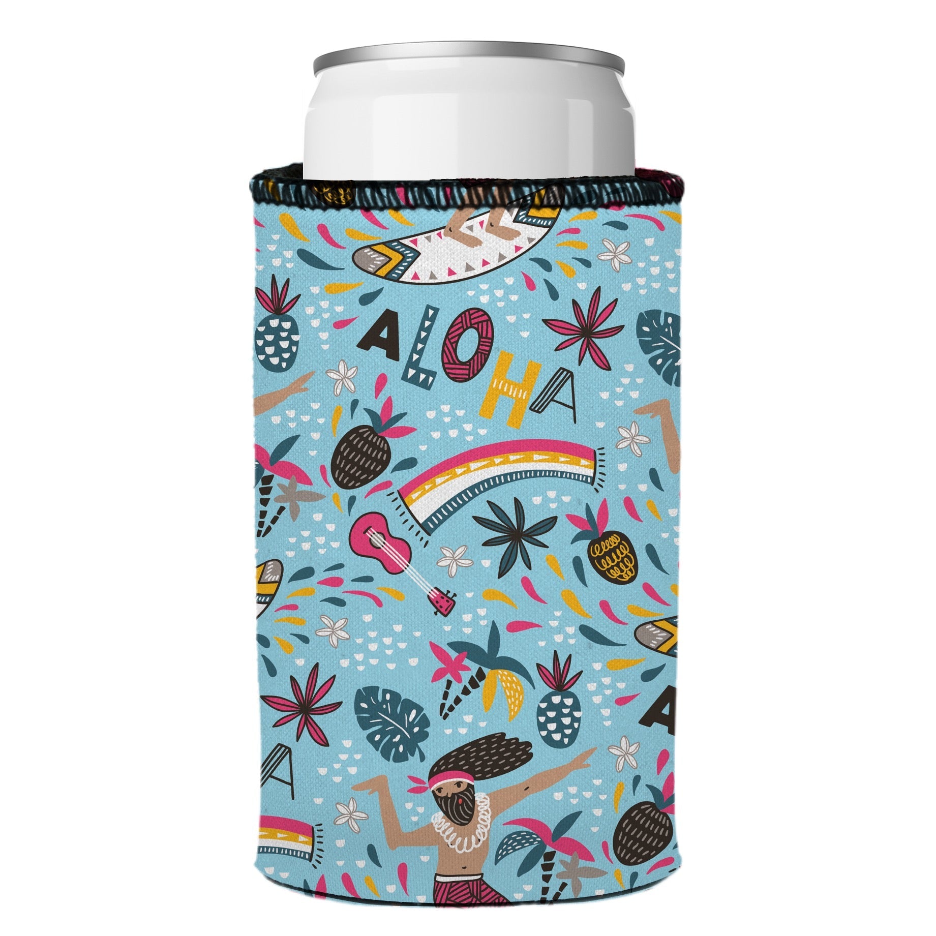 Stubbyz Surfing Aloha Stubby Cooler 2-Pack